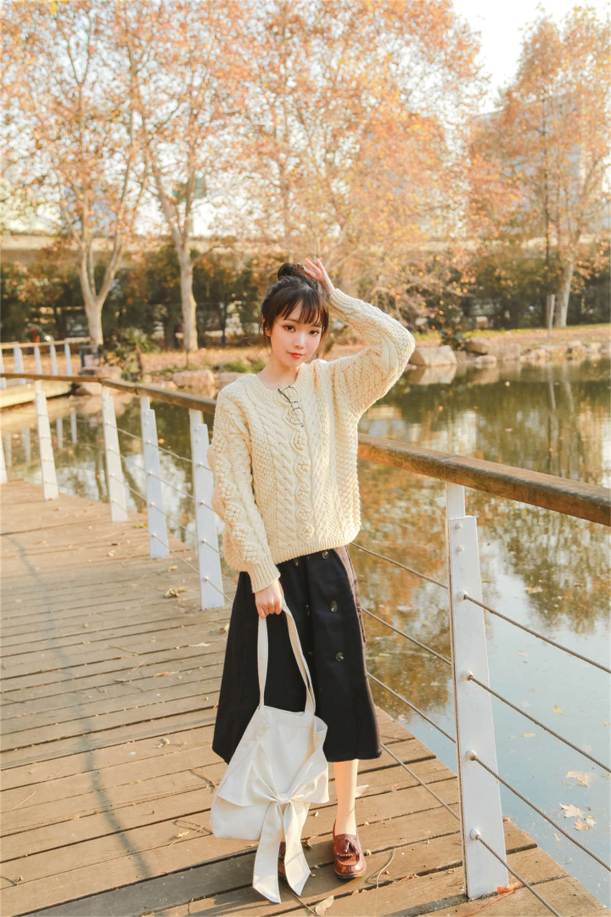 图片[2]-Fushii_海堂 NO.017 秋日女友-日更街拍