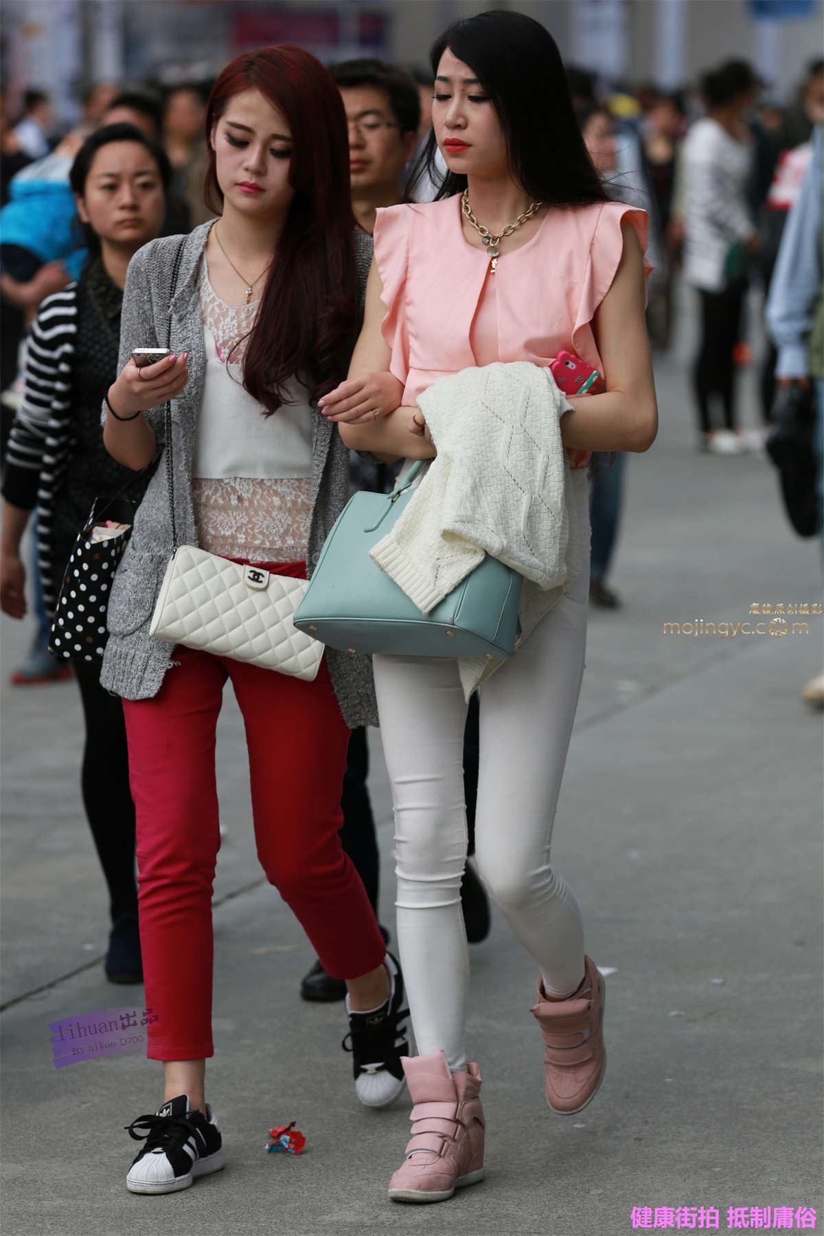 图片[2]-李欢原创-白裤，美女（11P）-日更街拍