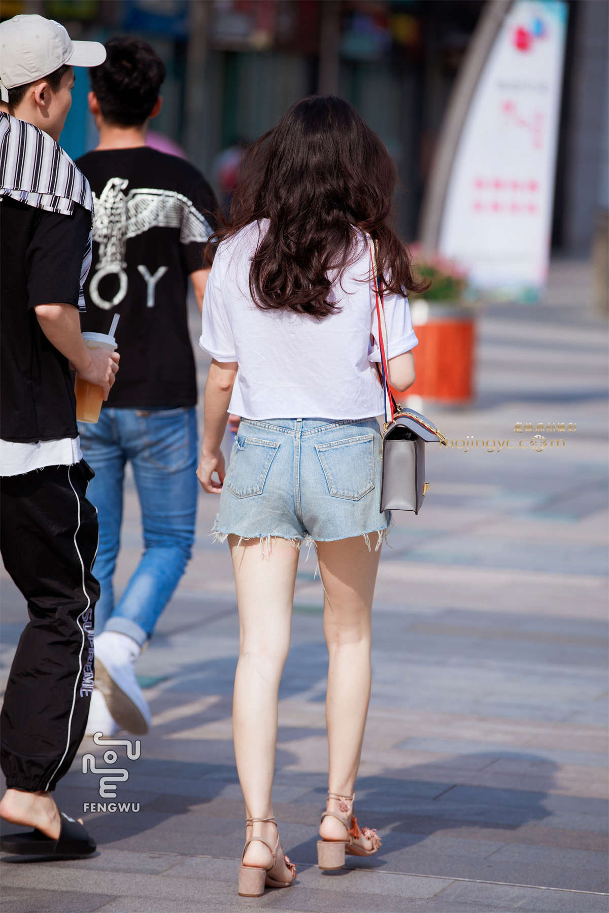 图片[2]-热裤，美腿，凉高，清纯美女-日更街拍