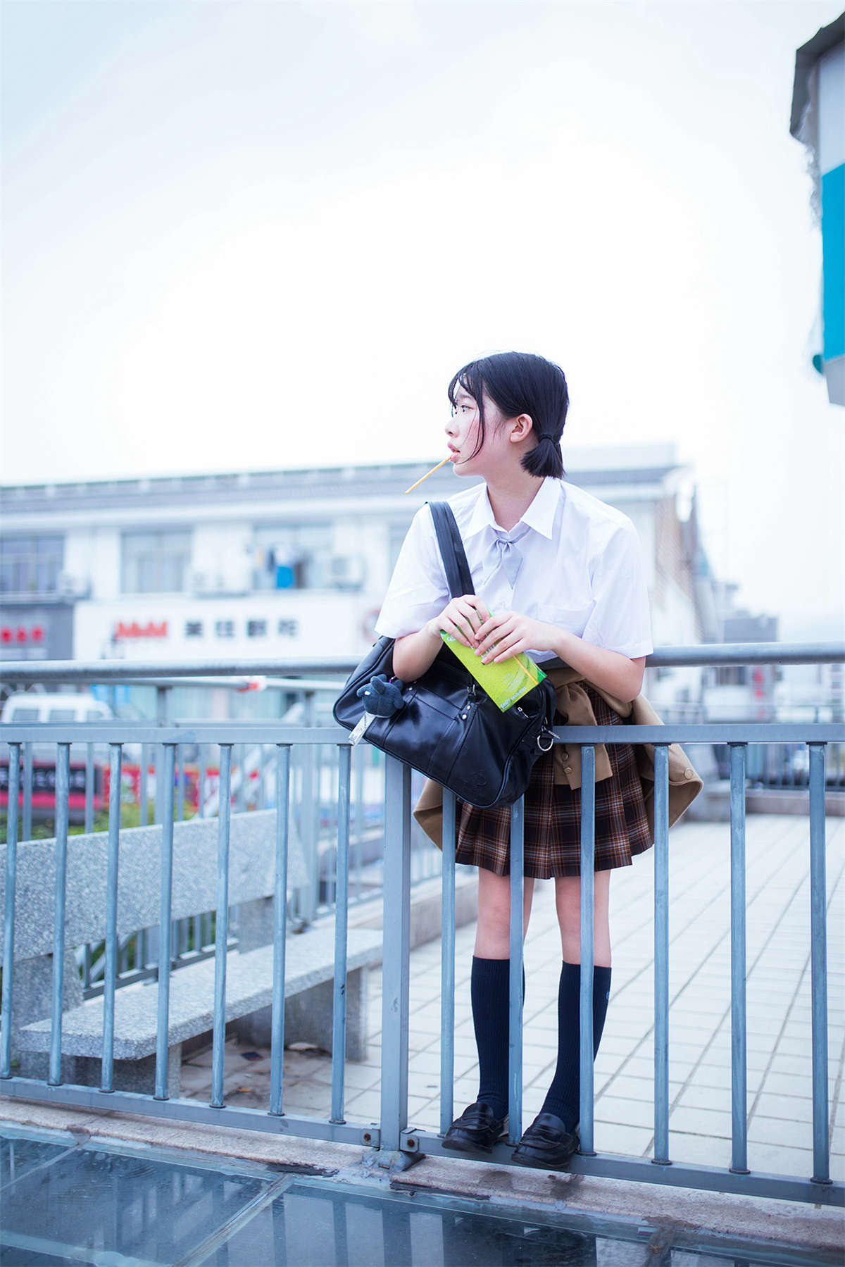 喵糖映画 VOL.437 邻家少女-日更街拍