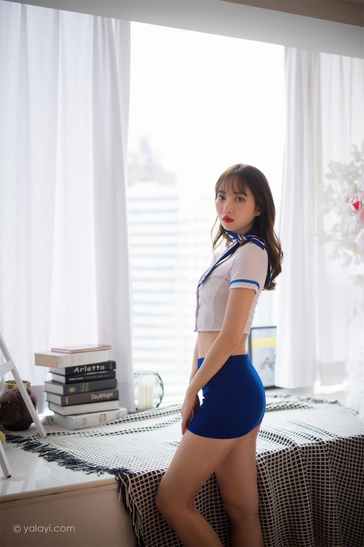 图片[2]-YALAYI雅拉伊2021.07.17 NO.819 空中玩家 妍妍-日更街拍