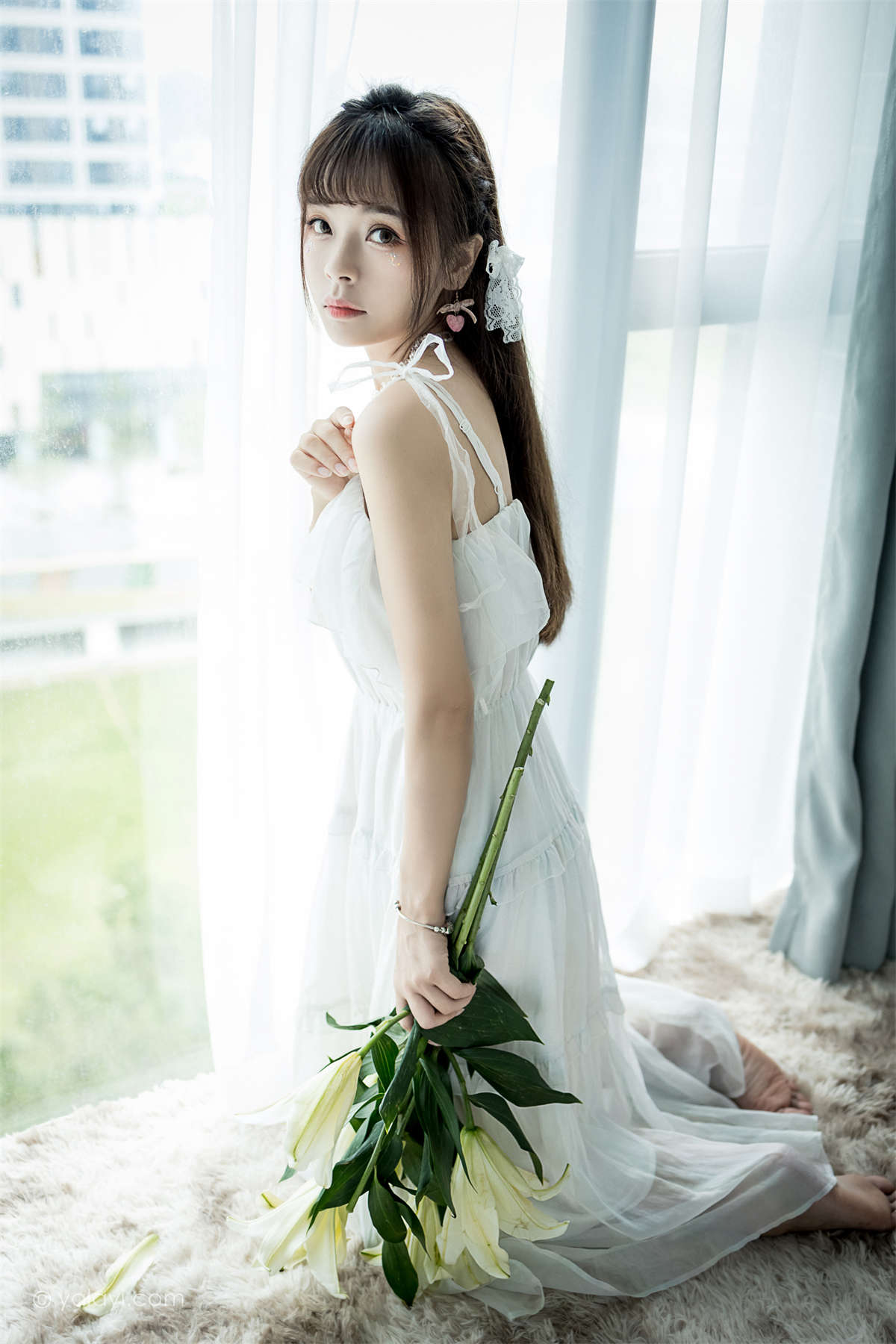 YALAYI雅拉伊2021.07.19 NO.820 白色恋人 程小蝶-日更街拍