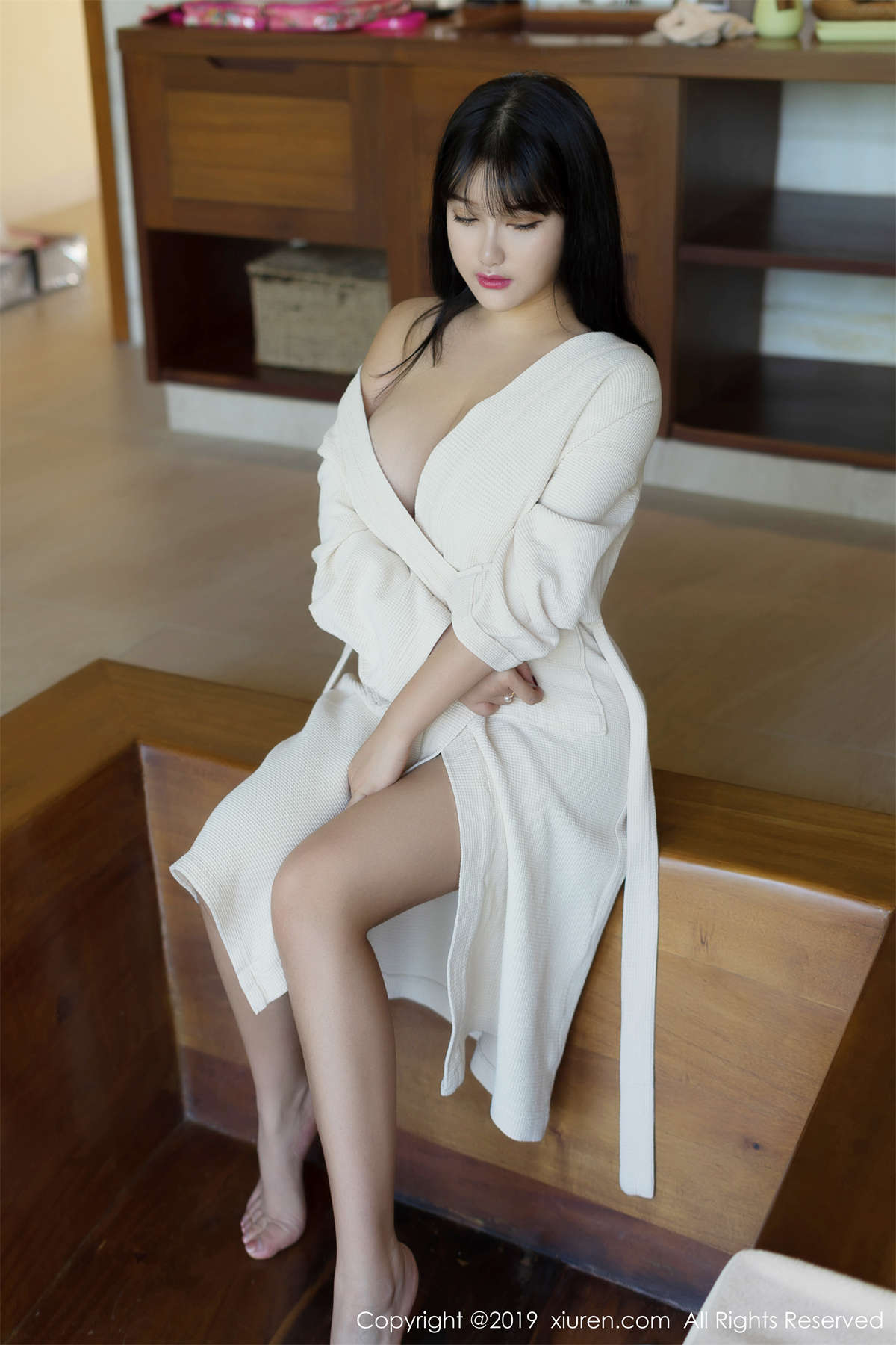 图片[2]-Xiuren秀人网 2019.08.07 NO.1603 小尤奈-日更街拍