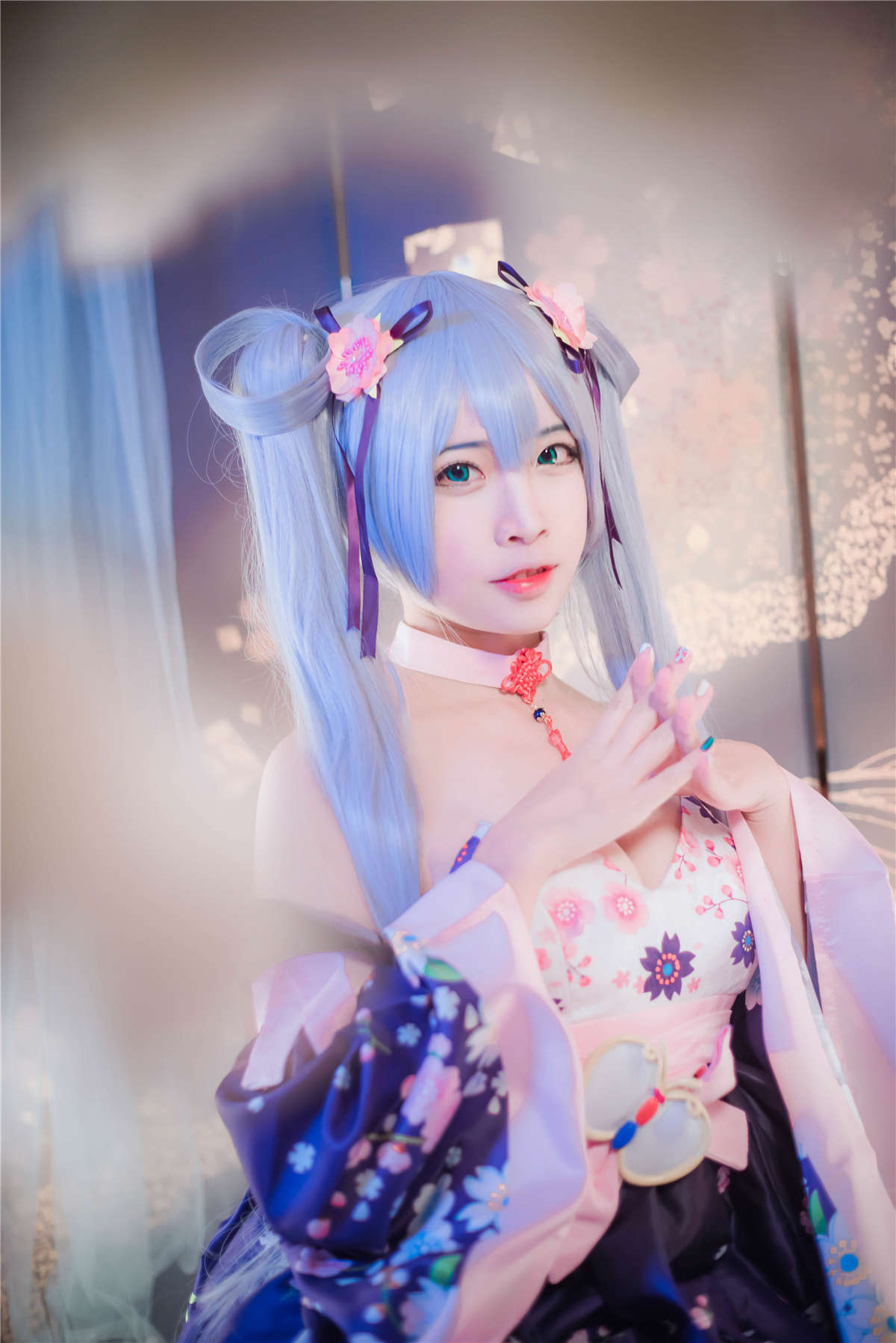 图片[2]-高产型Coser-二佐Nisa  双马尾-日更街拍