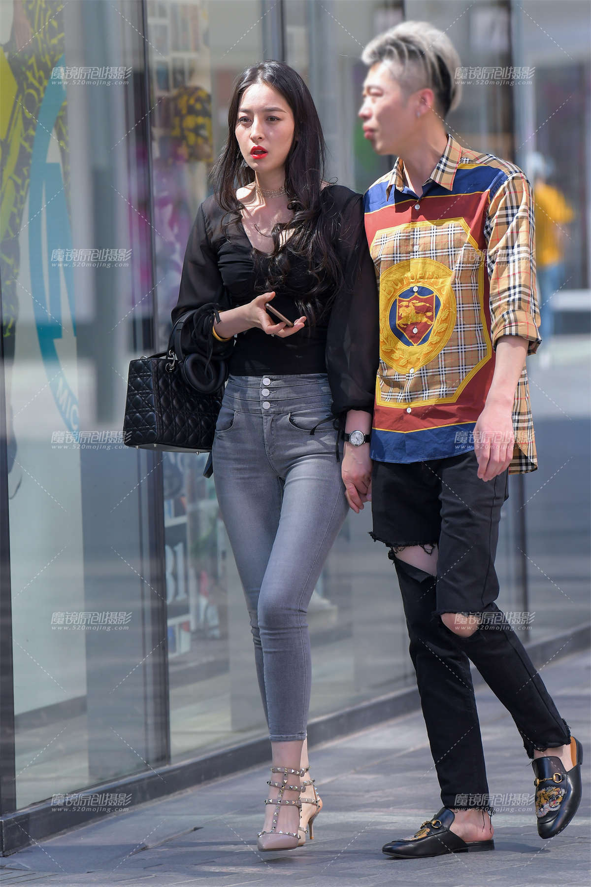 【红石赛贴】牛仔长腿__-日更街拍