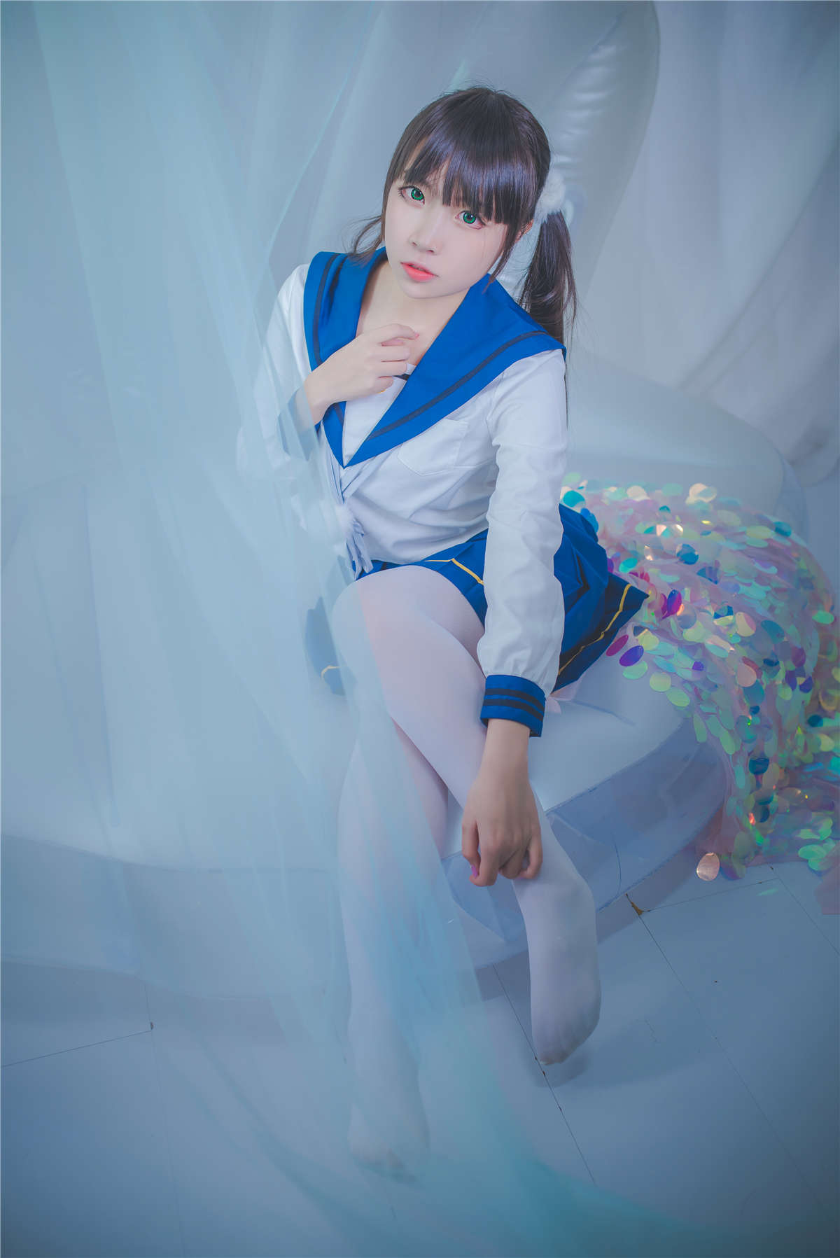 图片[2]-高产型Coser-二佐Nisa  水手服-日更街拍