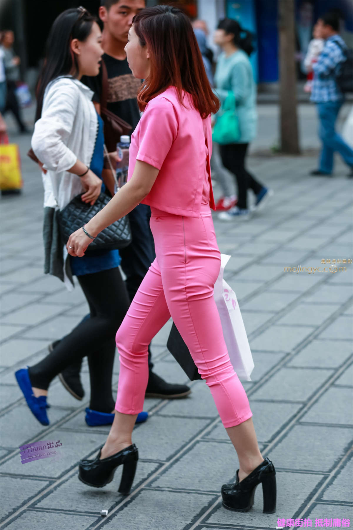 图片[2]-李欢原创-红裤，超丰腴（9P）-日更街拍