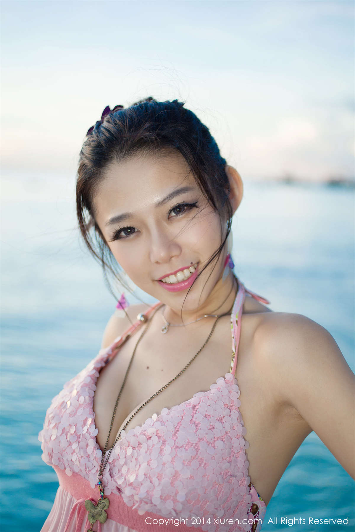 图片[2]-Xiuren秀人网 2014.01.23 NO.090 luvian本能-日更街拍