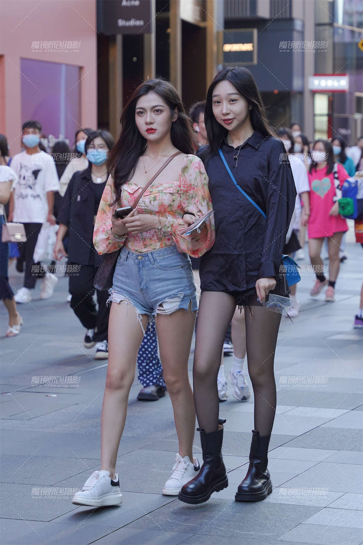 漂亮闺蜜-日更街拍