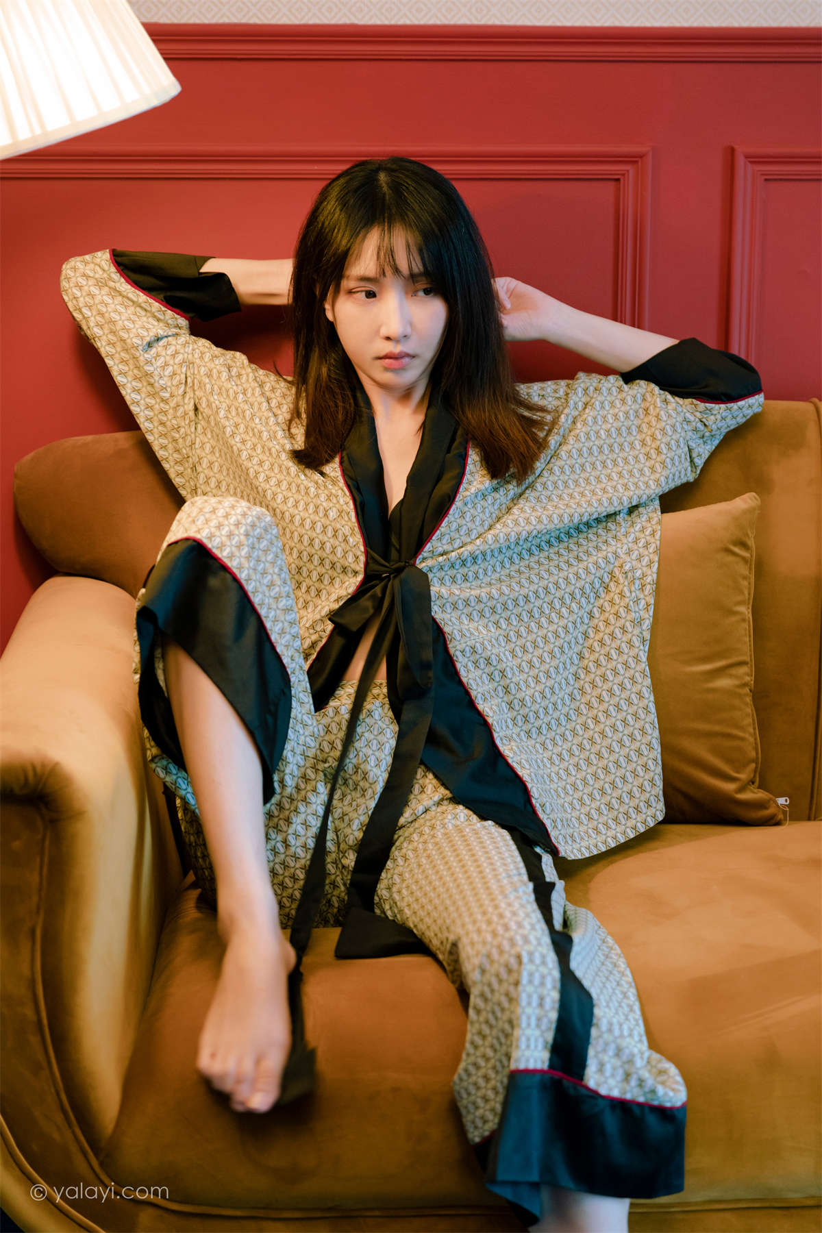 YALAYI雅拉伊2021.07.28 NO.824 等你来敲门 妍妍-日更街拍