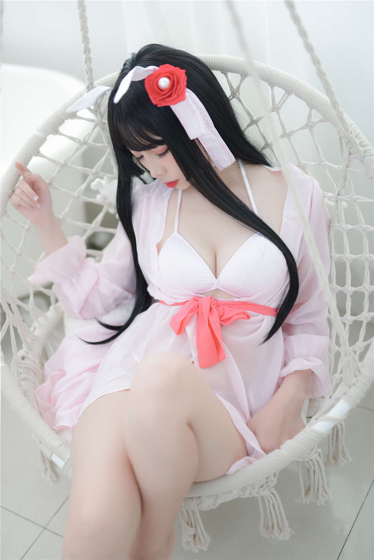 高产型Coser-二佐Nisa  睡衣-日更街拍