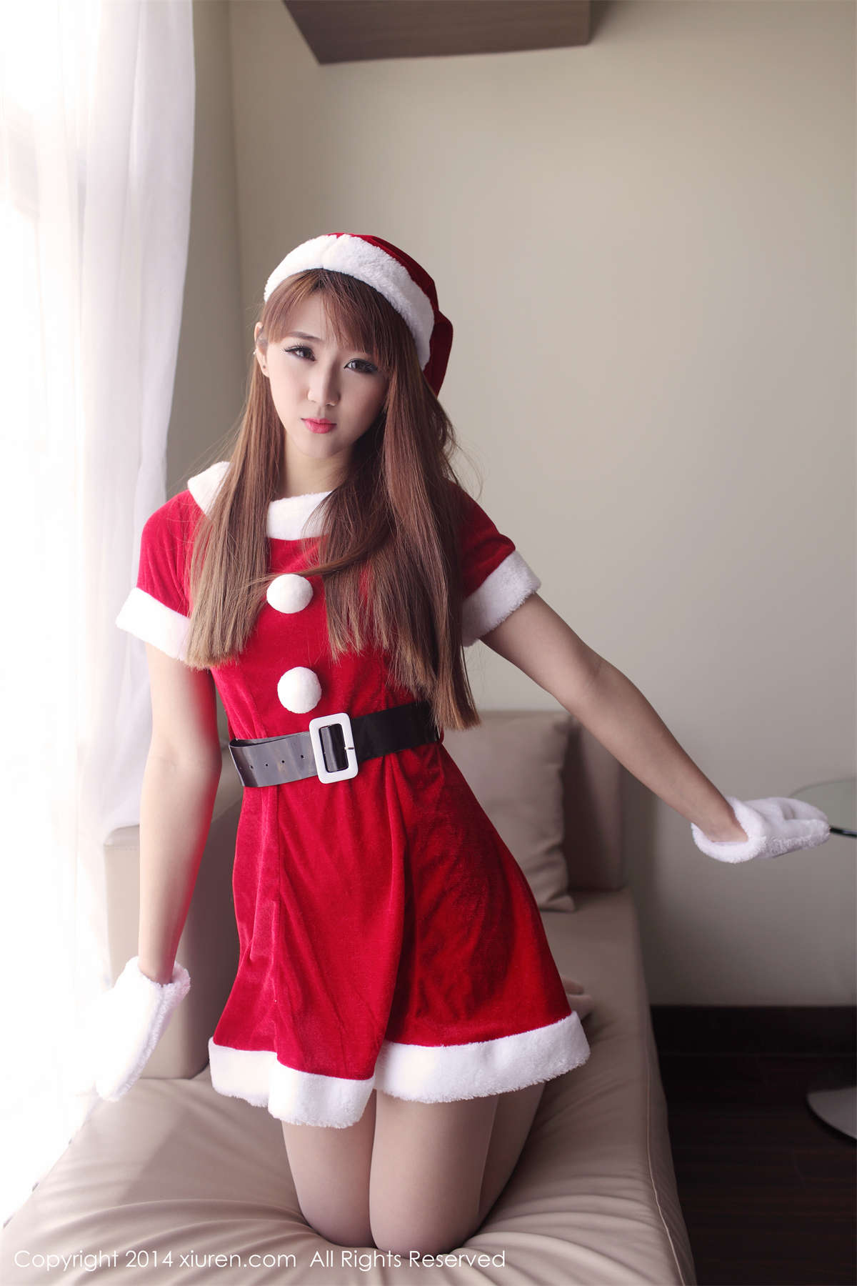 图片[2]-Xiuren秀人网 2014.01.24 NO.091 区静瑶-日更街拍