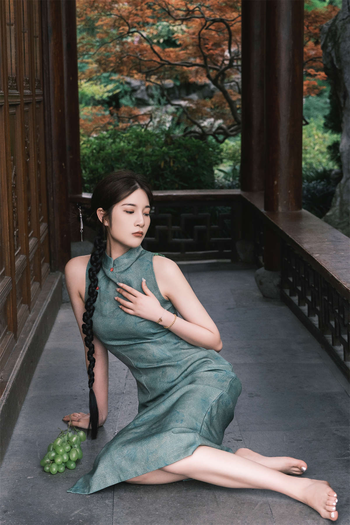 YITUYU艺图语 2023.07.15 别苑青提 睡觉不眨眼插图1