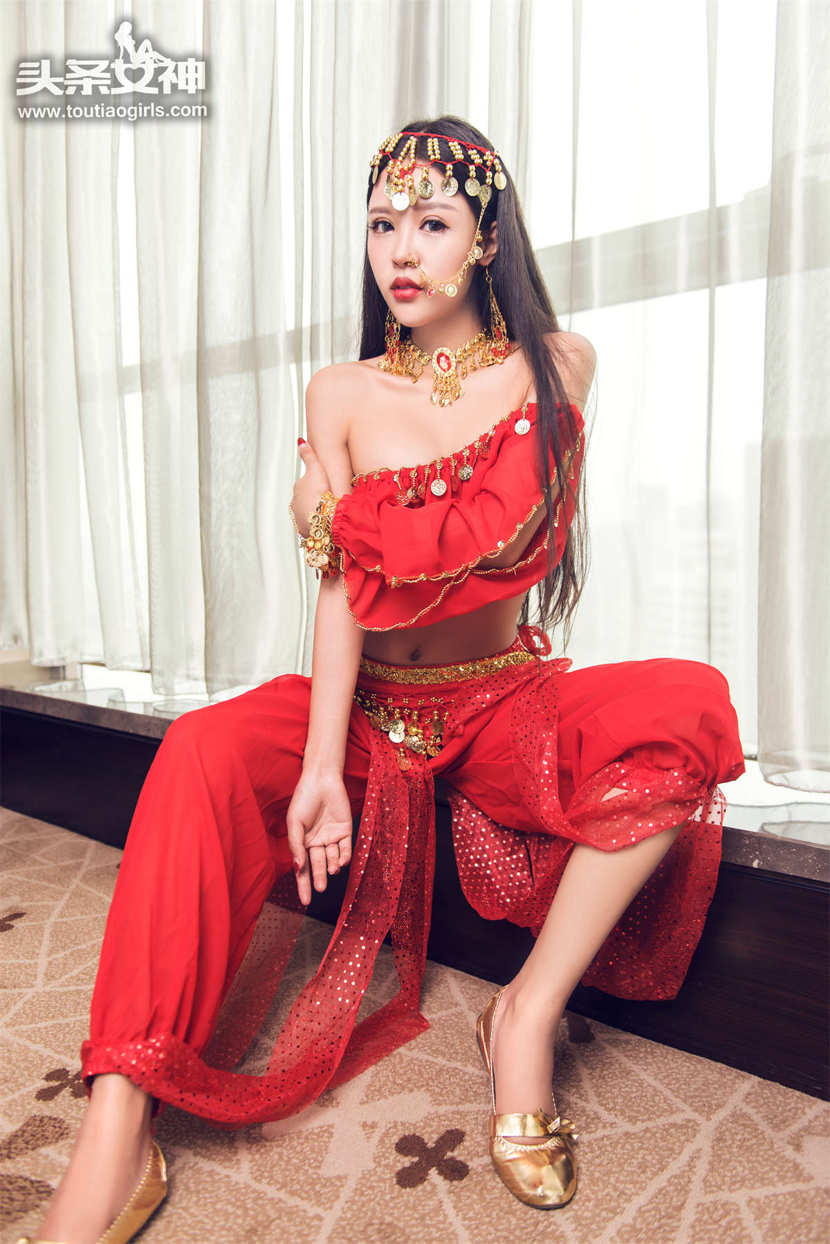 图片[2]-TouTiao头条女神 2017.09.06 韩秀冉 舞动灵魂-日更街拍