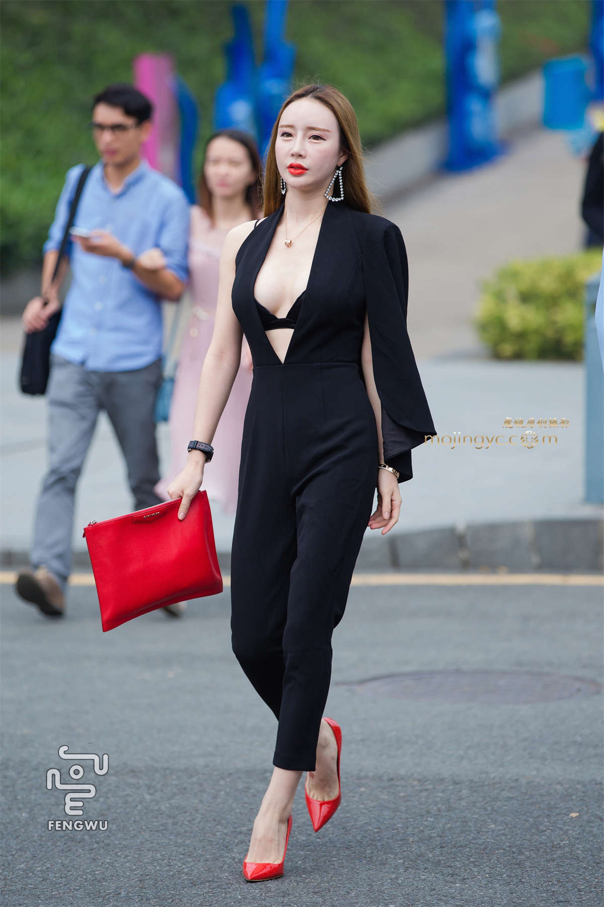 图片[2]-紧身九分裤，高跟（12）-日更街拍