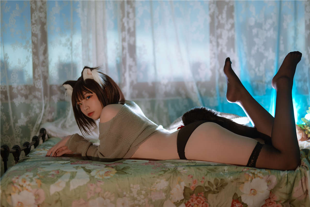 高产型Coser-二佐Nisa  私房黑猫-日更街拍