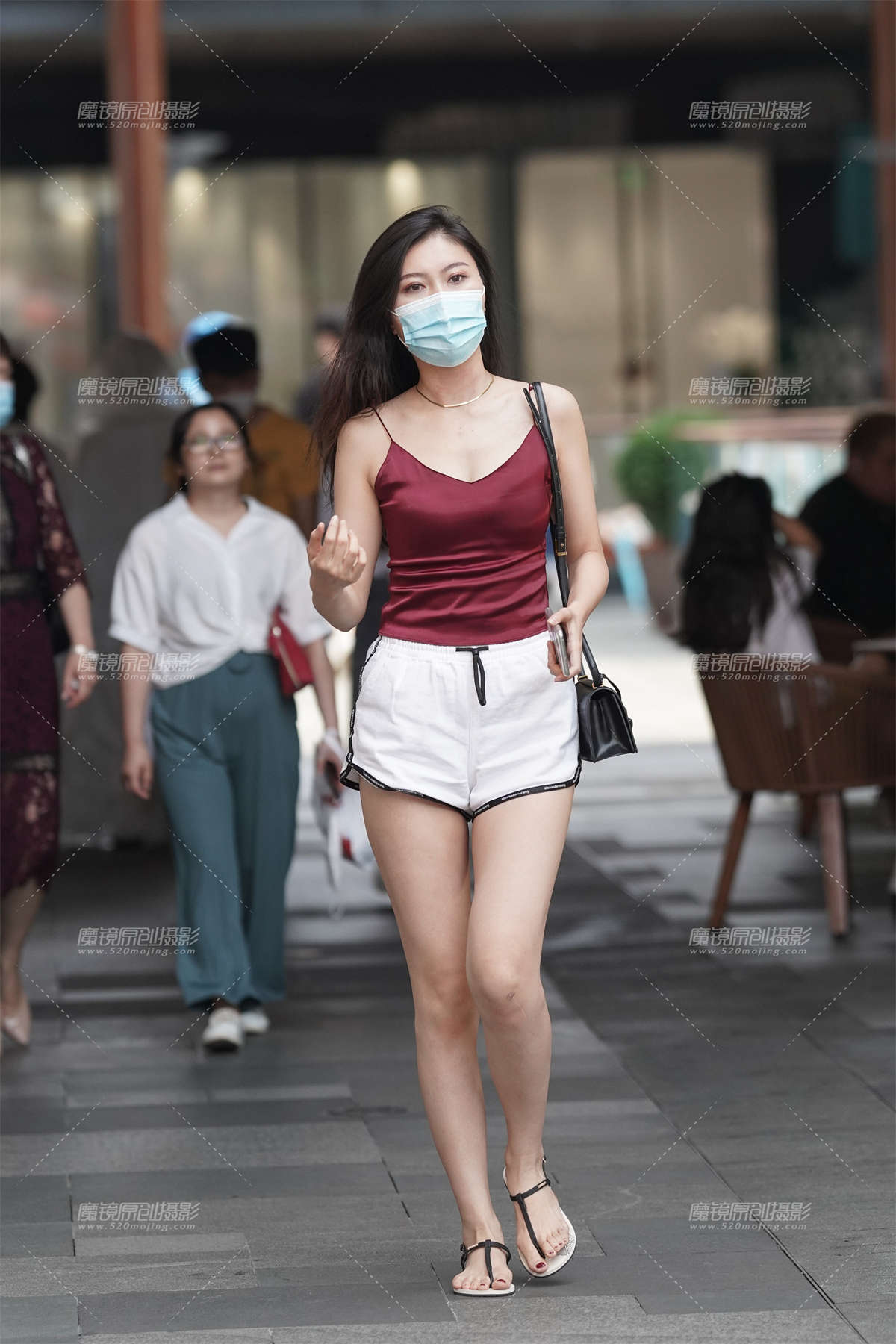 【凯恩赛贴】长腿热裤-日更街拍