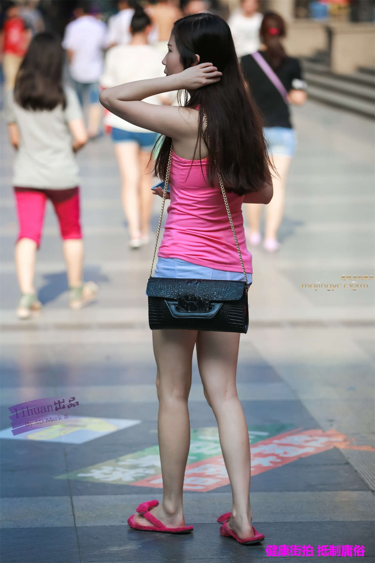 图片[2]-李欢原创-短裤，白皙（10P）-日更街拍