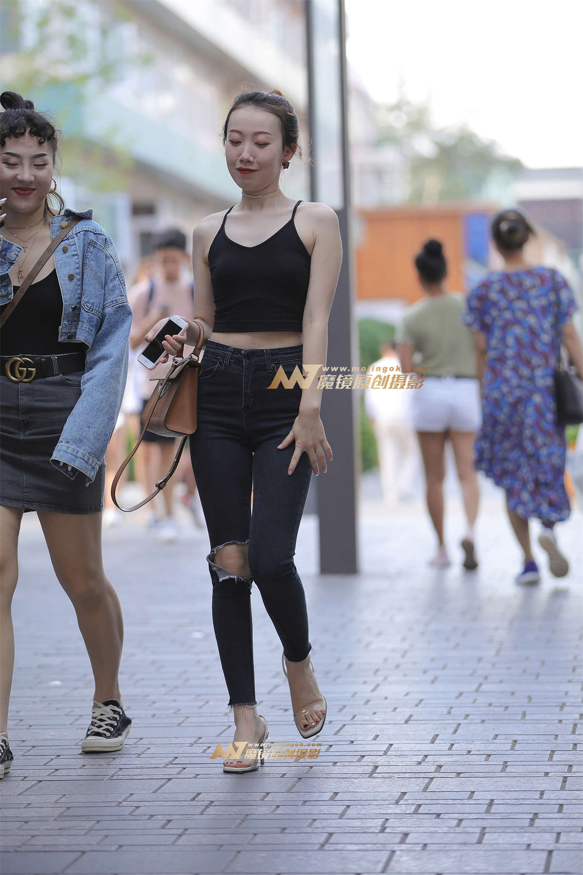 【视觉冲击赛贴】美背，铅笔紧牛小姐姐-日更街拍