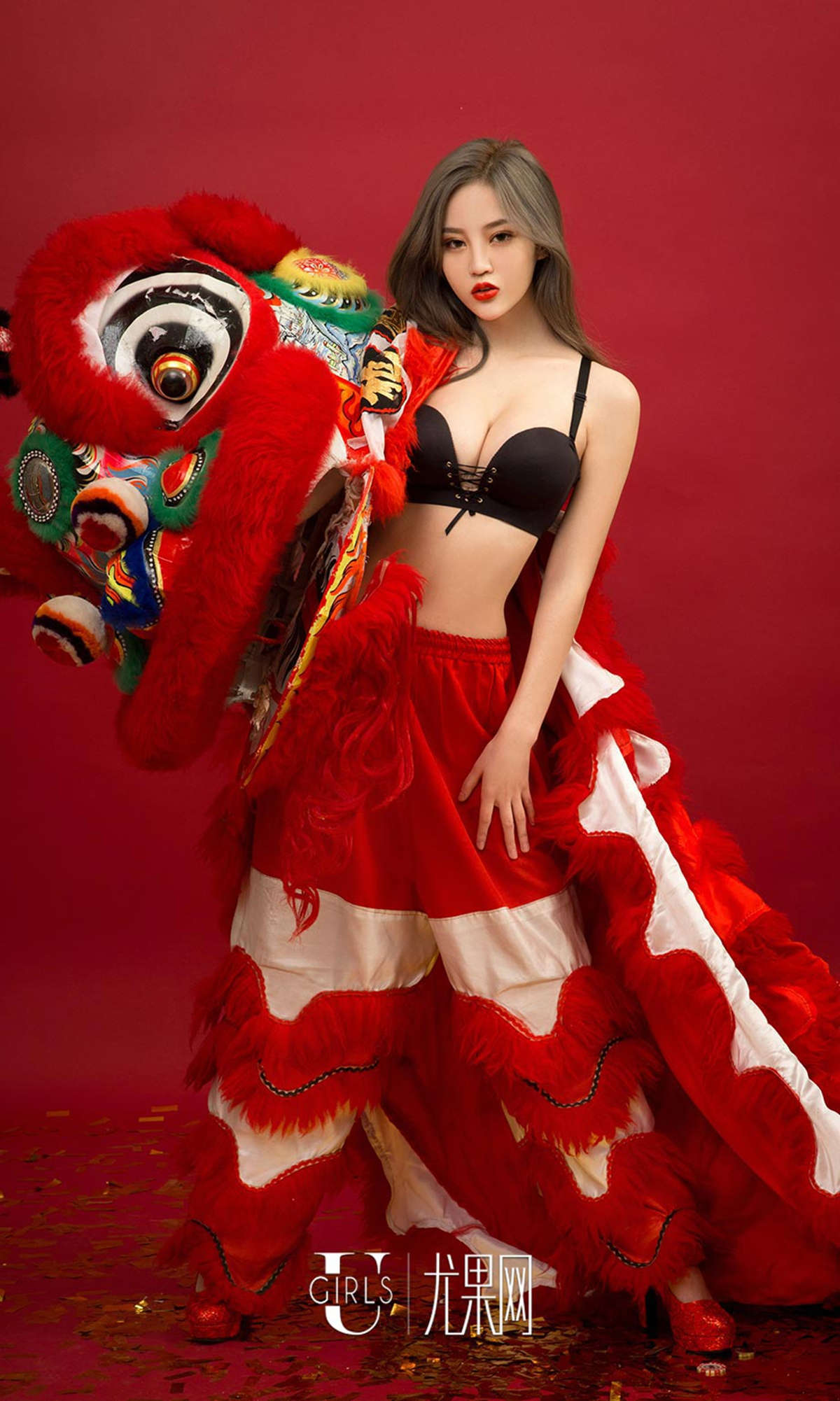 图片[2]-Ugirls爱尤物 NO.620 宁然&Mikka&施诗一“鸡”祥如意-日更街拍