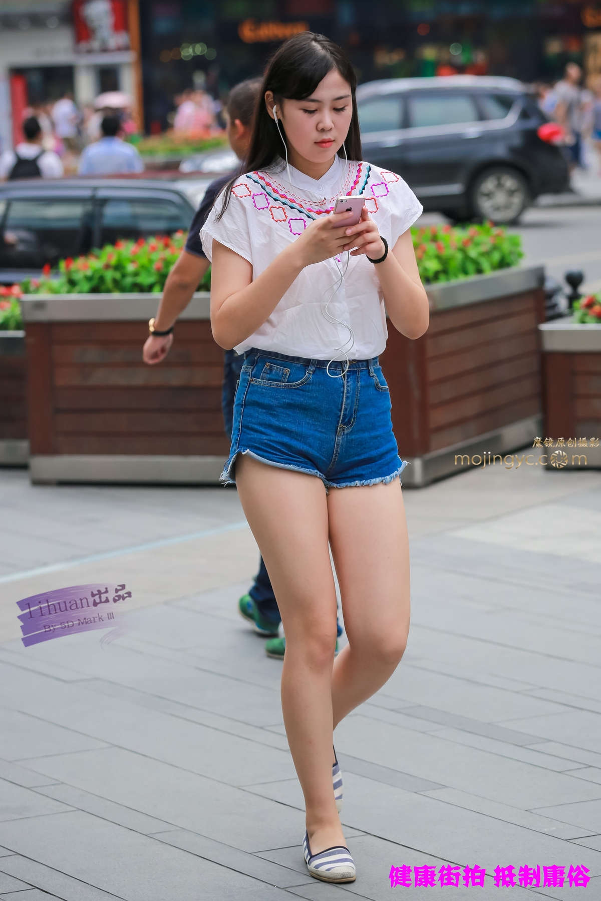 李欢原创-短裤，丰腴（9P）-日更街拍
