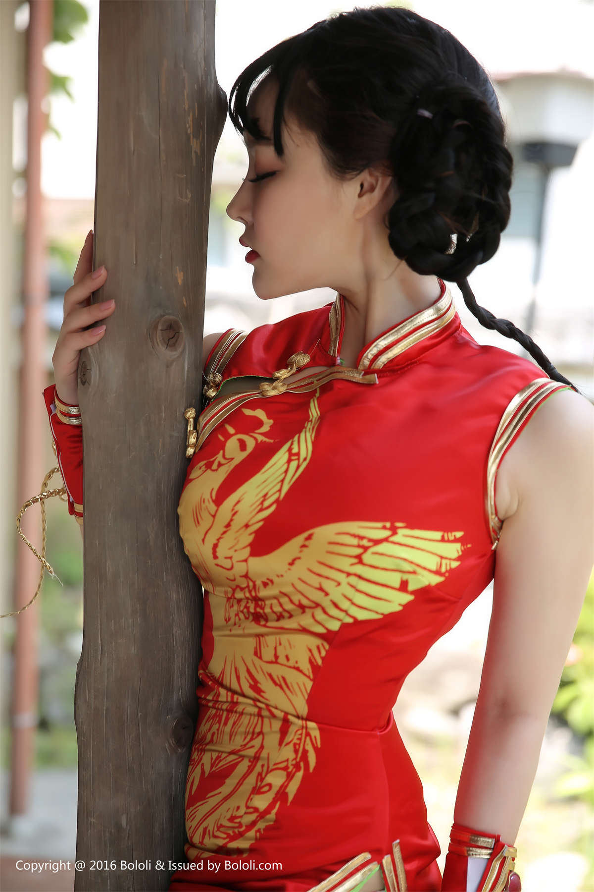 图片[2]-Bololi波萝社 BOL.078 柳侑绮 死或生 雷芳、方丽凤COS-日更街拍