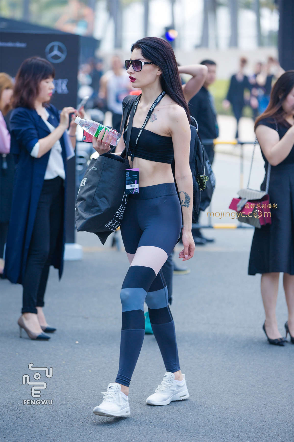 图片[2]-紧身裤，运动鞋（13）-日更街拍