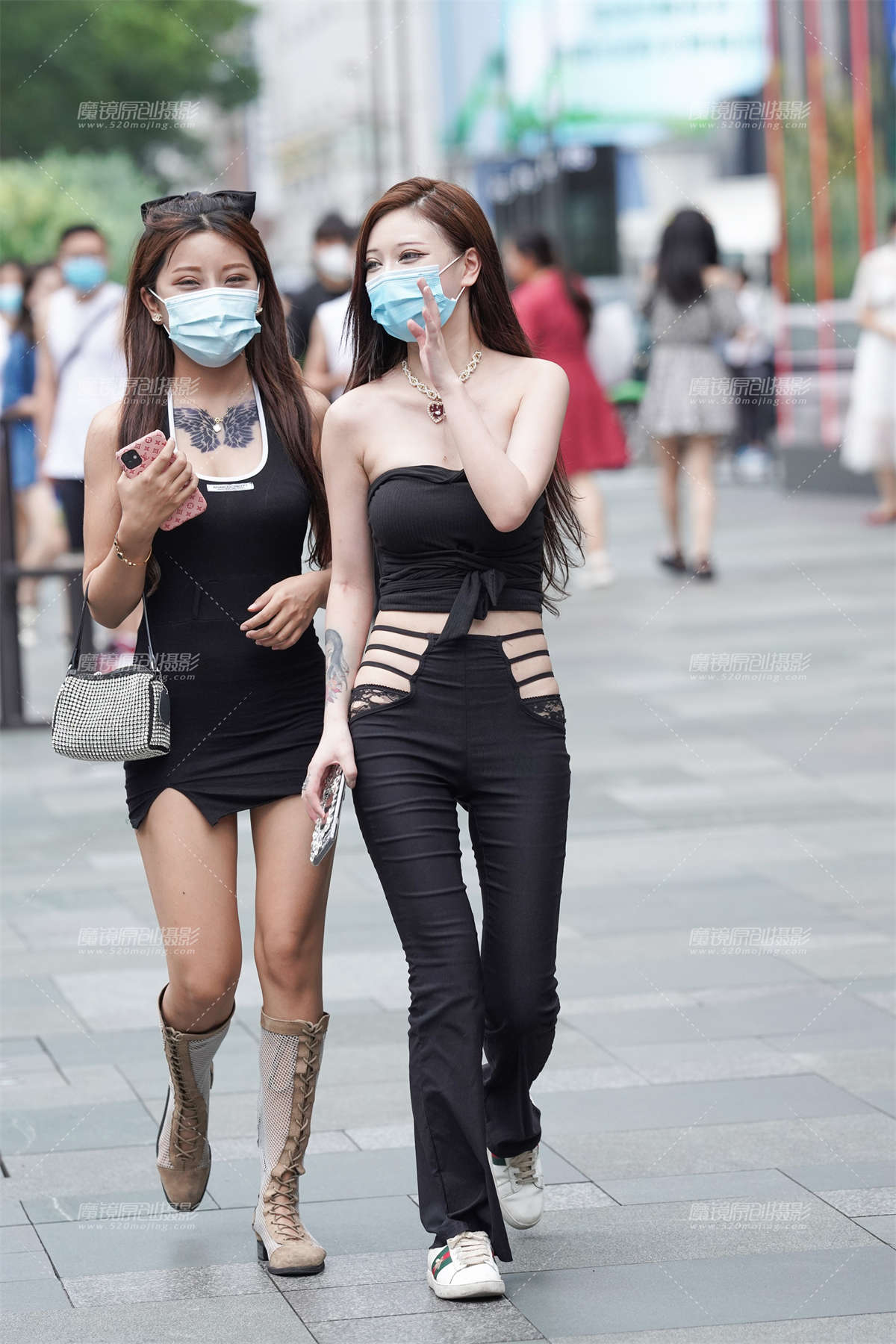 大胆前卫的打扮-日更街拍