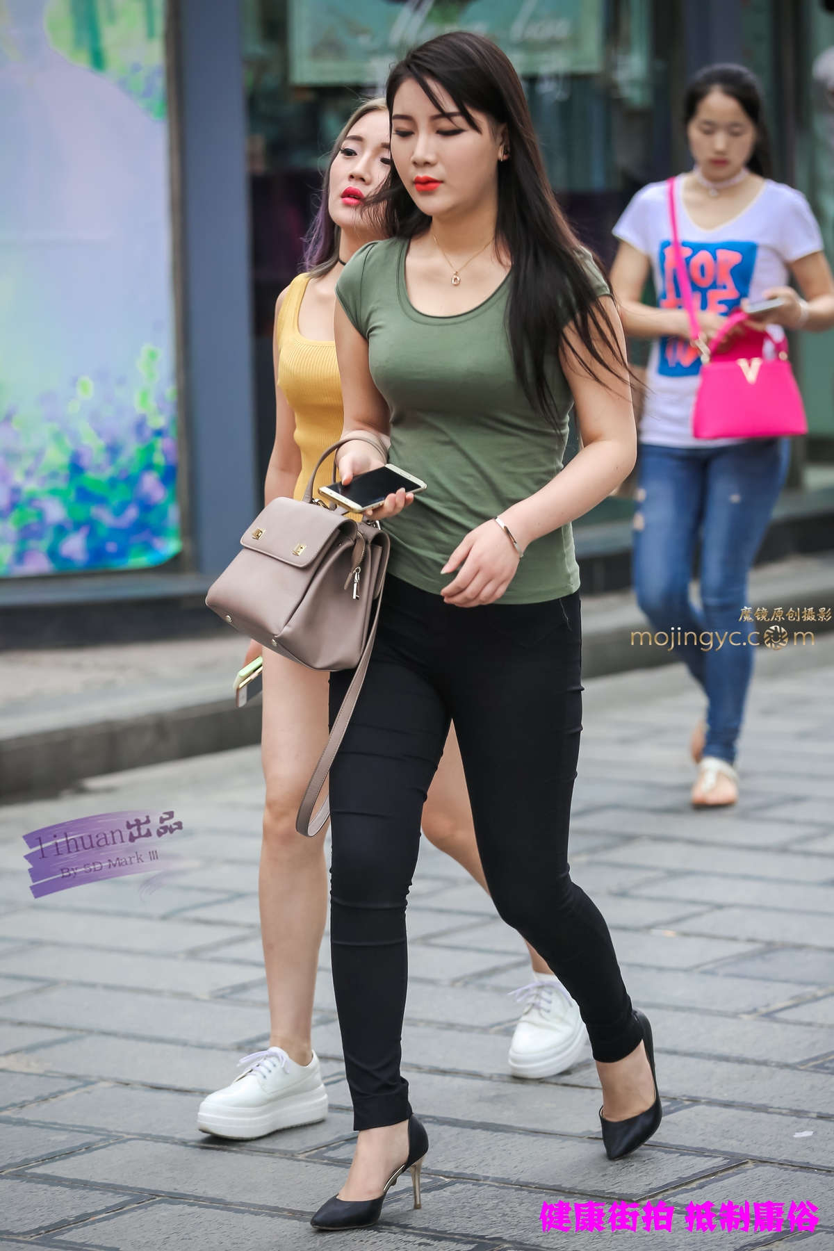 图片[2]-李欢原创-美黑裤，超丰腴（17P）-日更街拍