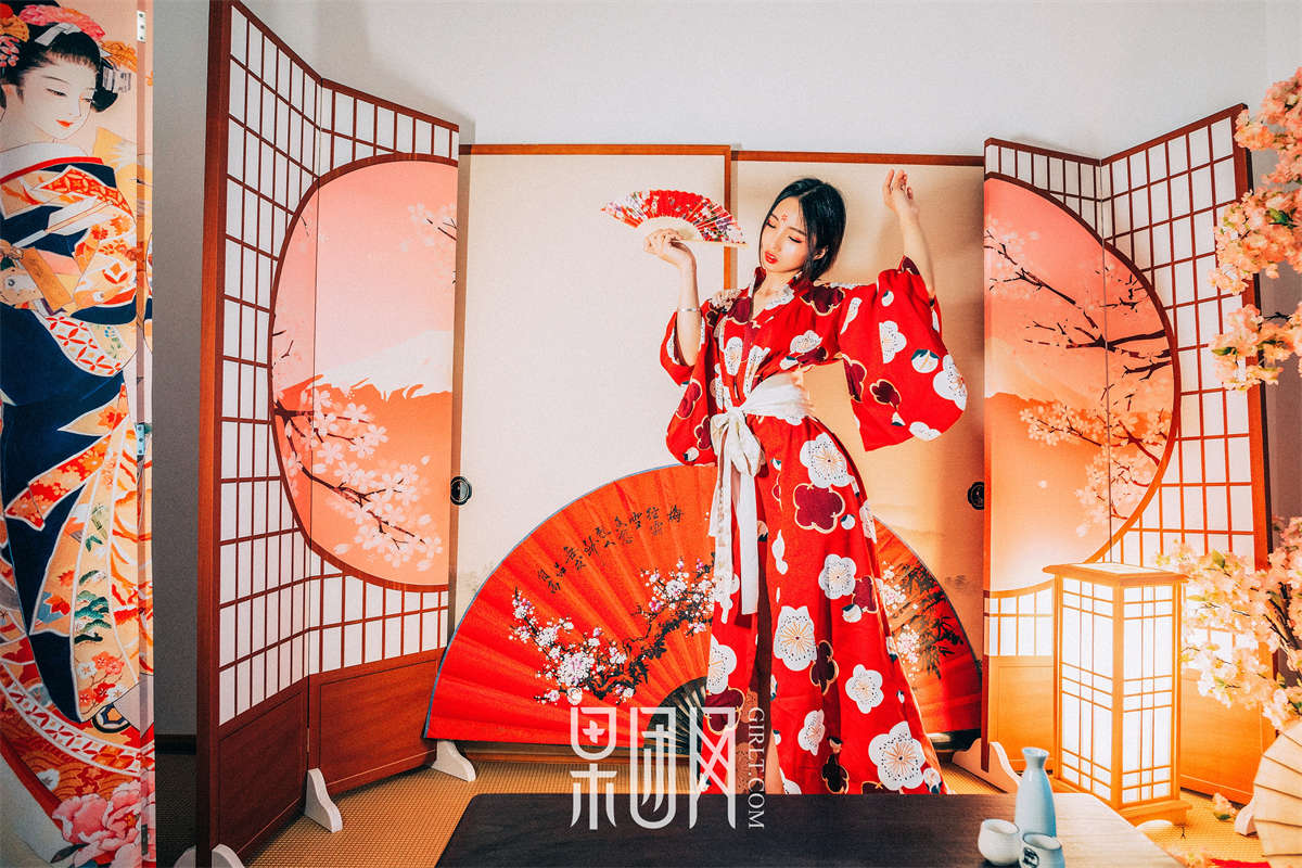 图片[2]-Girlt果团网 NO.065 霓虹深处歌舞妓媚眼如丝-日更街拍