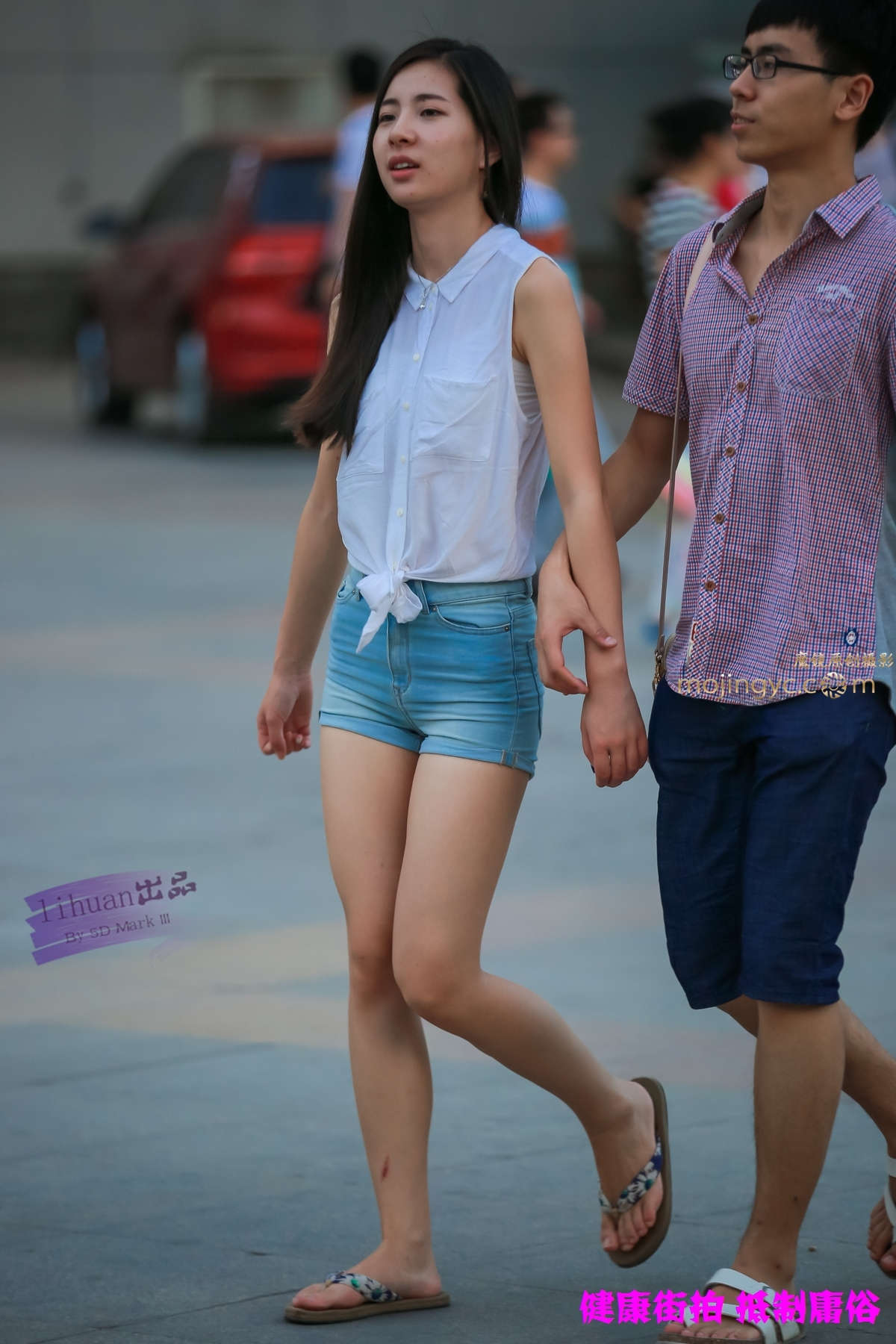 李欢原创-短裤，丰腴（13P）-日更街拍