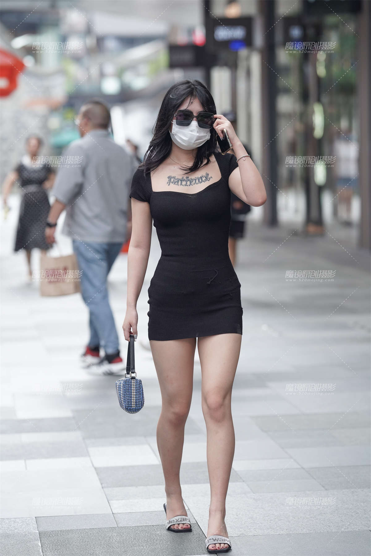 撩人小短裙-日更街拍