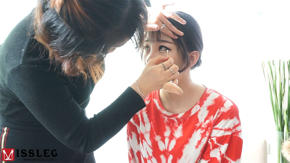 图片[2]-MISSLEG蜜丝 钻石版视频 VF023 团团 投射国风-日更街拍