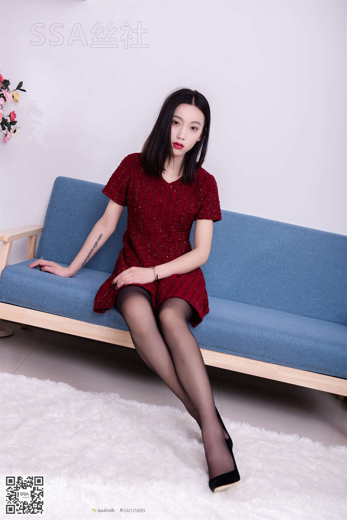 图片[2]-SSA丝社 NO.121 大大 丝袜体验师腿模大大-日更街拍