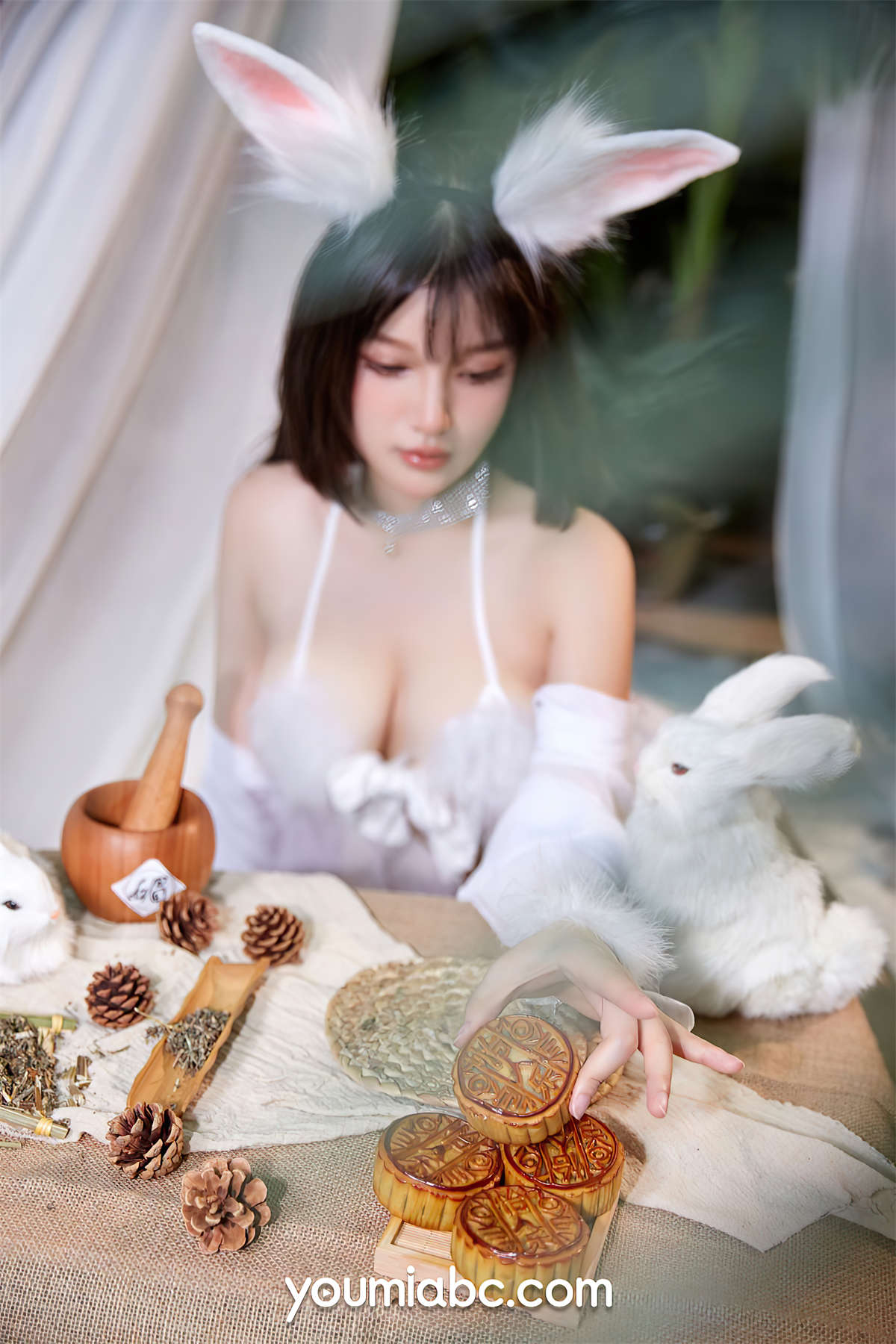 YouMi尤蜜 2021.09.18 欲兔东升 尹兒-日更街拍