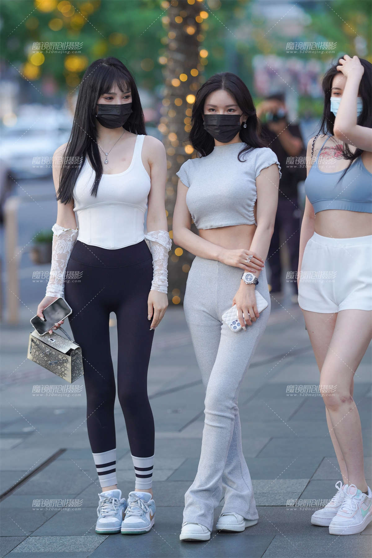 瑜伽裤女孩-日更街拍