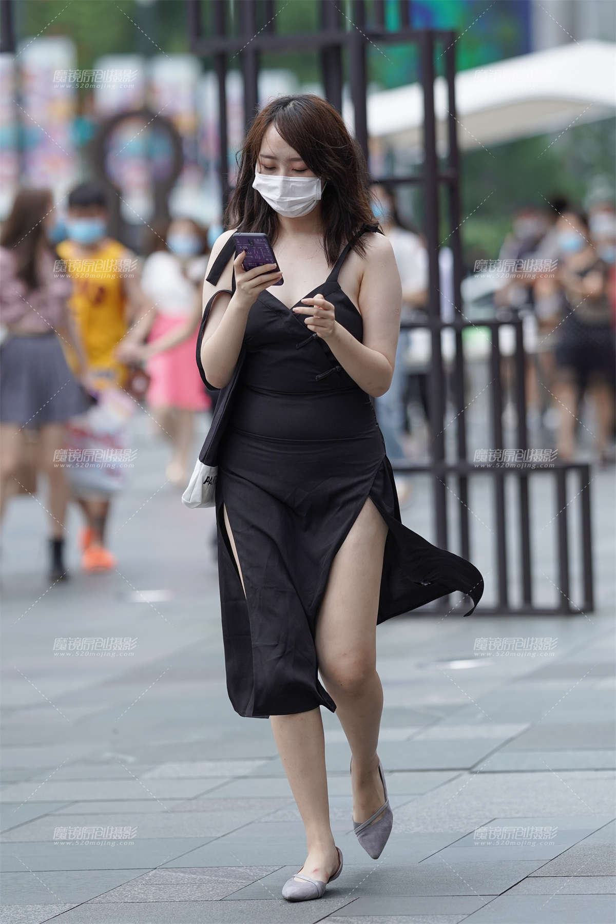 【凯恩赛贴】飘逸的长裙-日更街拍