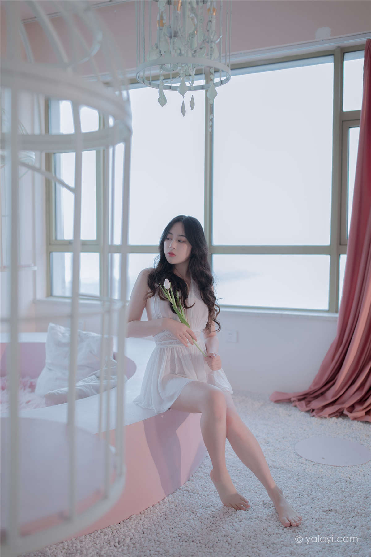 图片[2]-YALAYI雅拉伊 NO.792 笼子里的鸟儿 璎珞-日更街拍