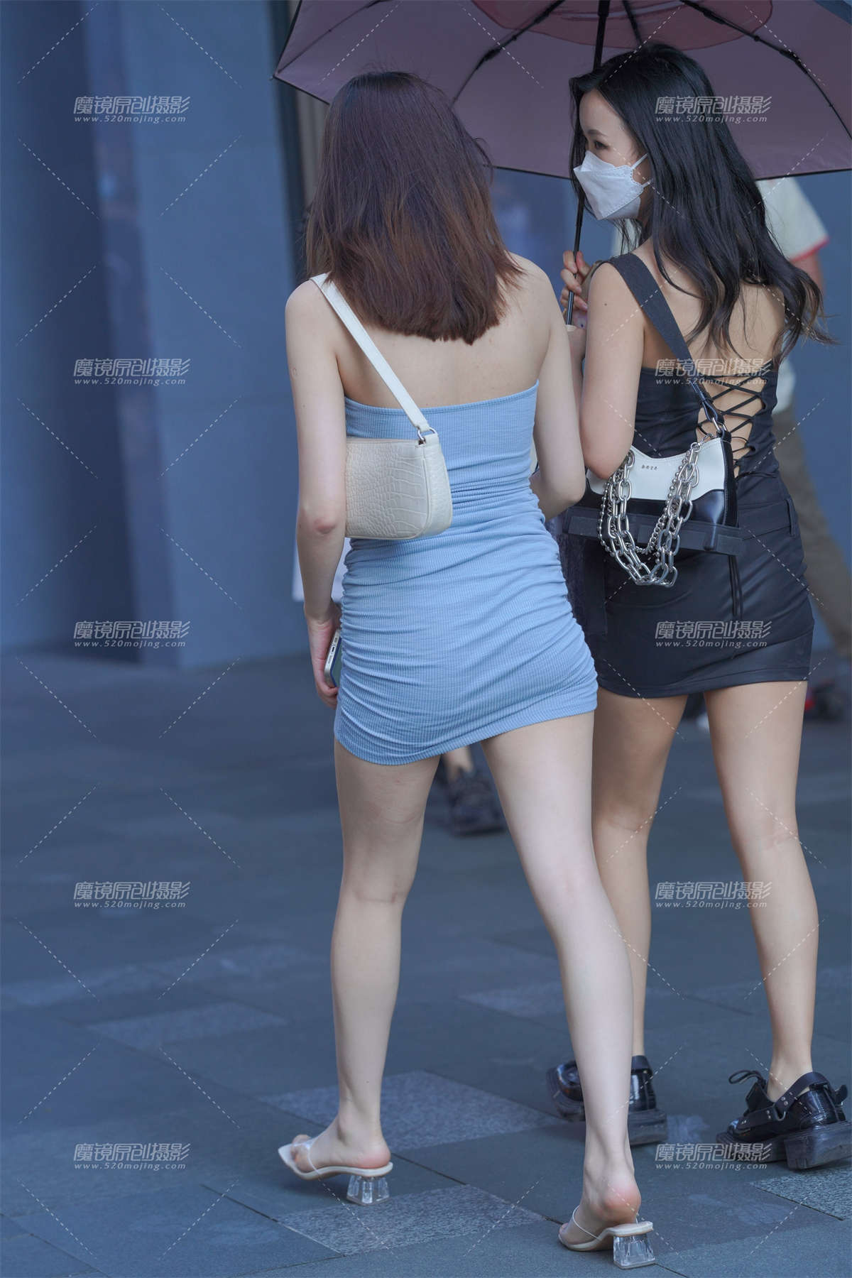 图片[2]-包臀短裙美女-日更街拍