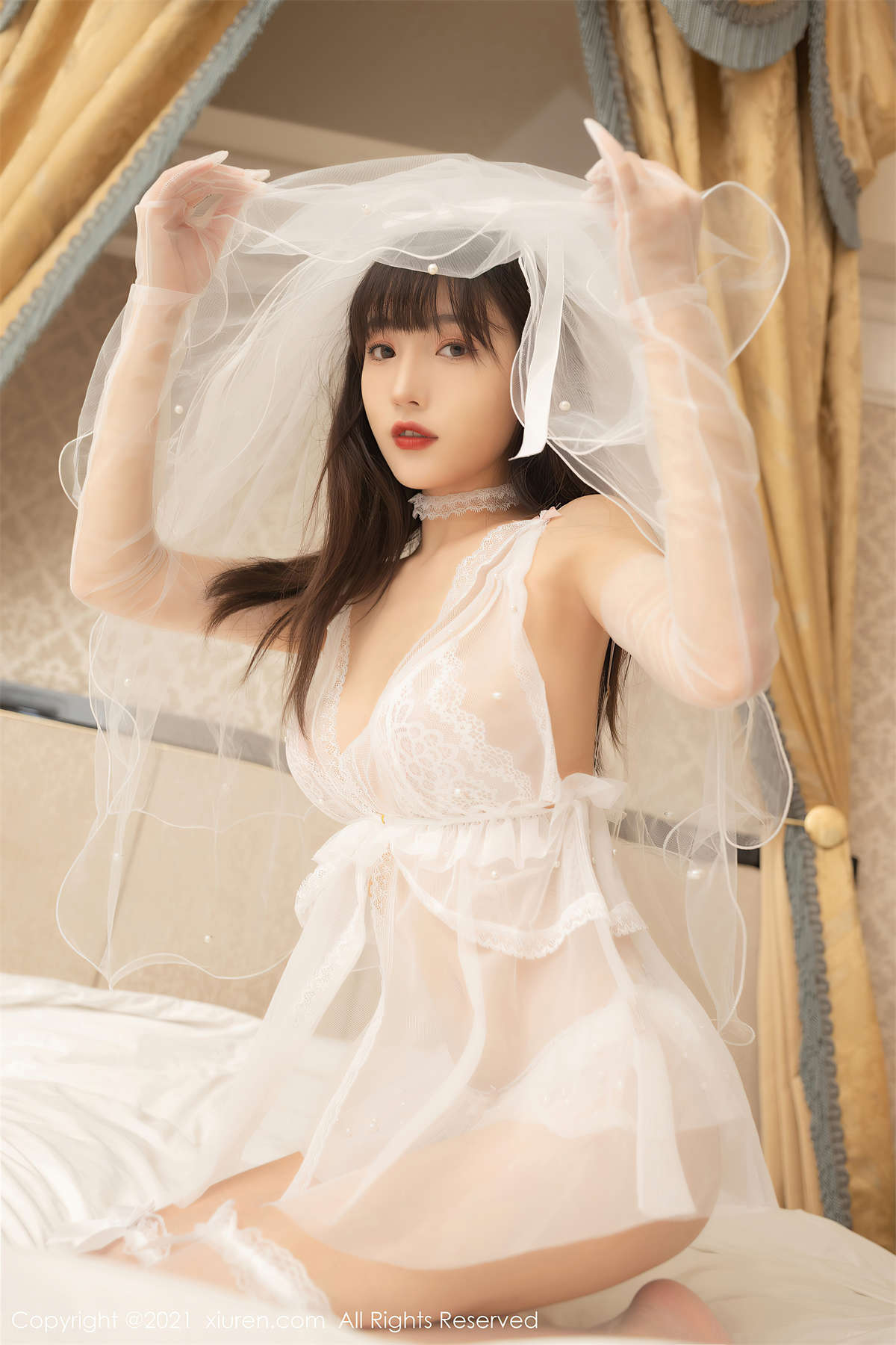 Xiuren秀人网 2021.04.22 NO.3334 陆萱萱-日更街拍