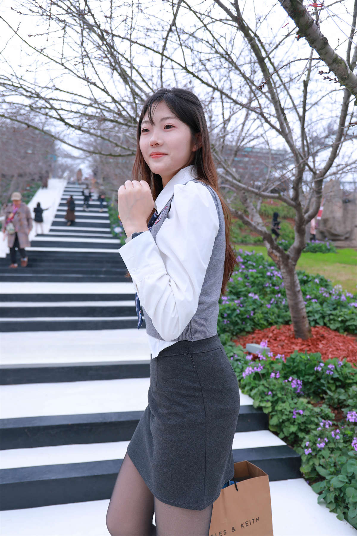 图片[2]-MZSOCK-2024 No.005 小天 踏春-日更街拍