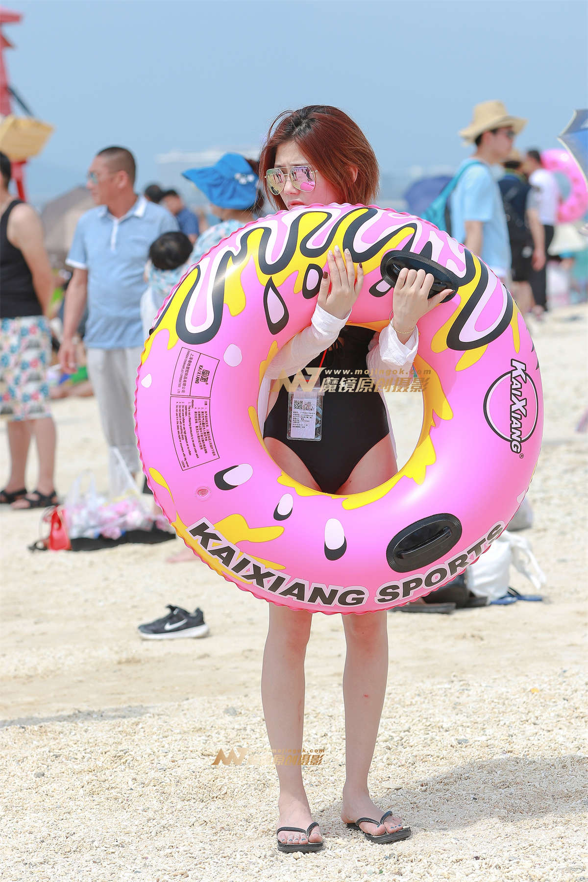 【视觉冲击赛贴】蜈支洲岛-高叉泳装美眉-日更街拍