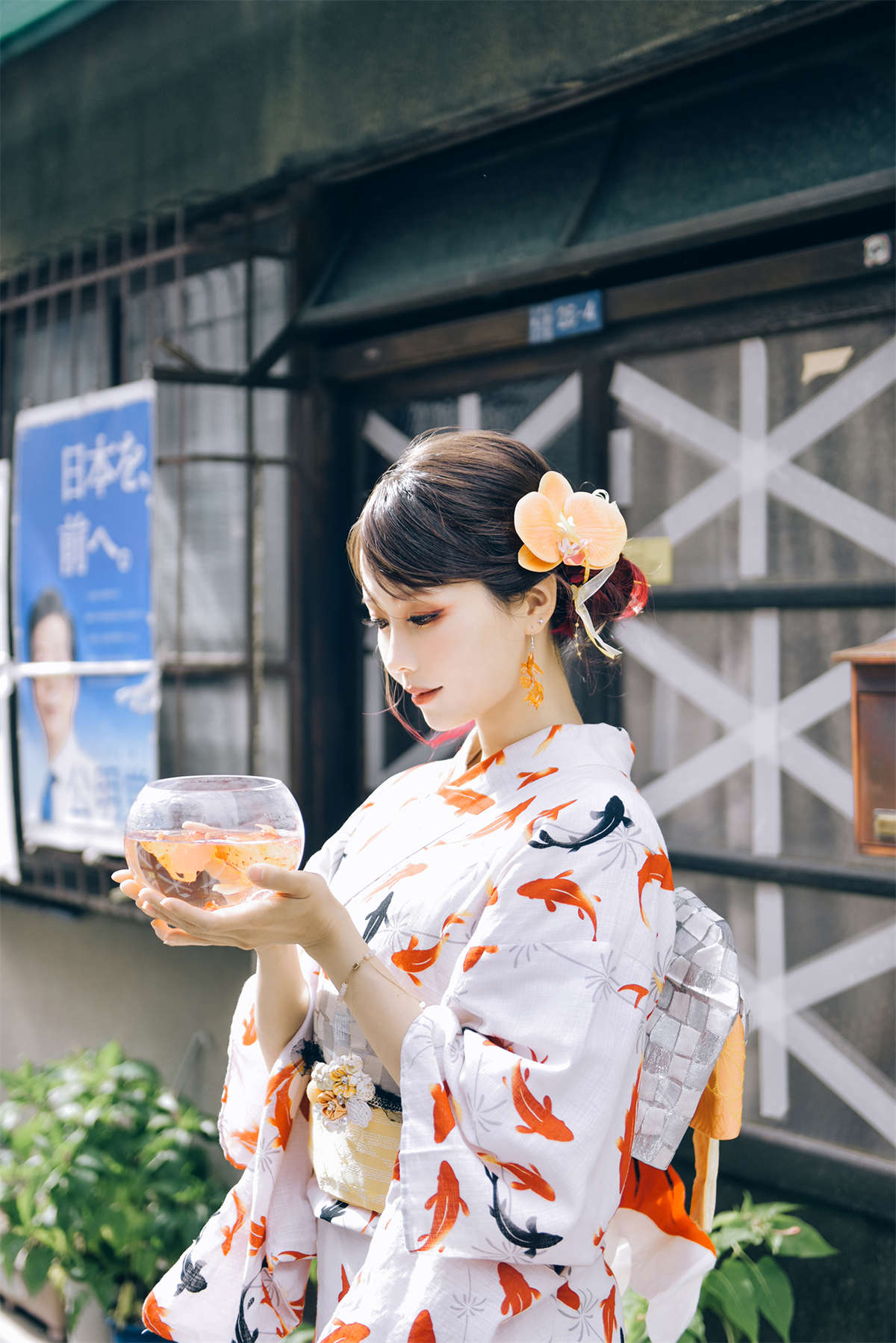 Ely_eee(ElyEE子) Goldfish Stroll 金魚散步-日更街拍