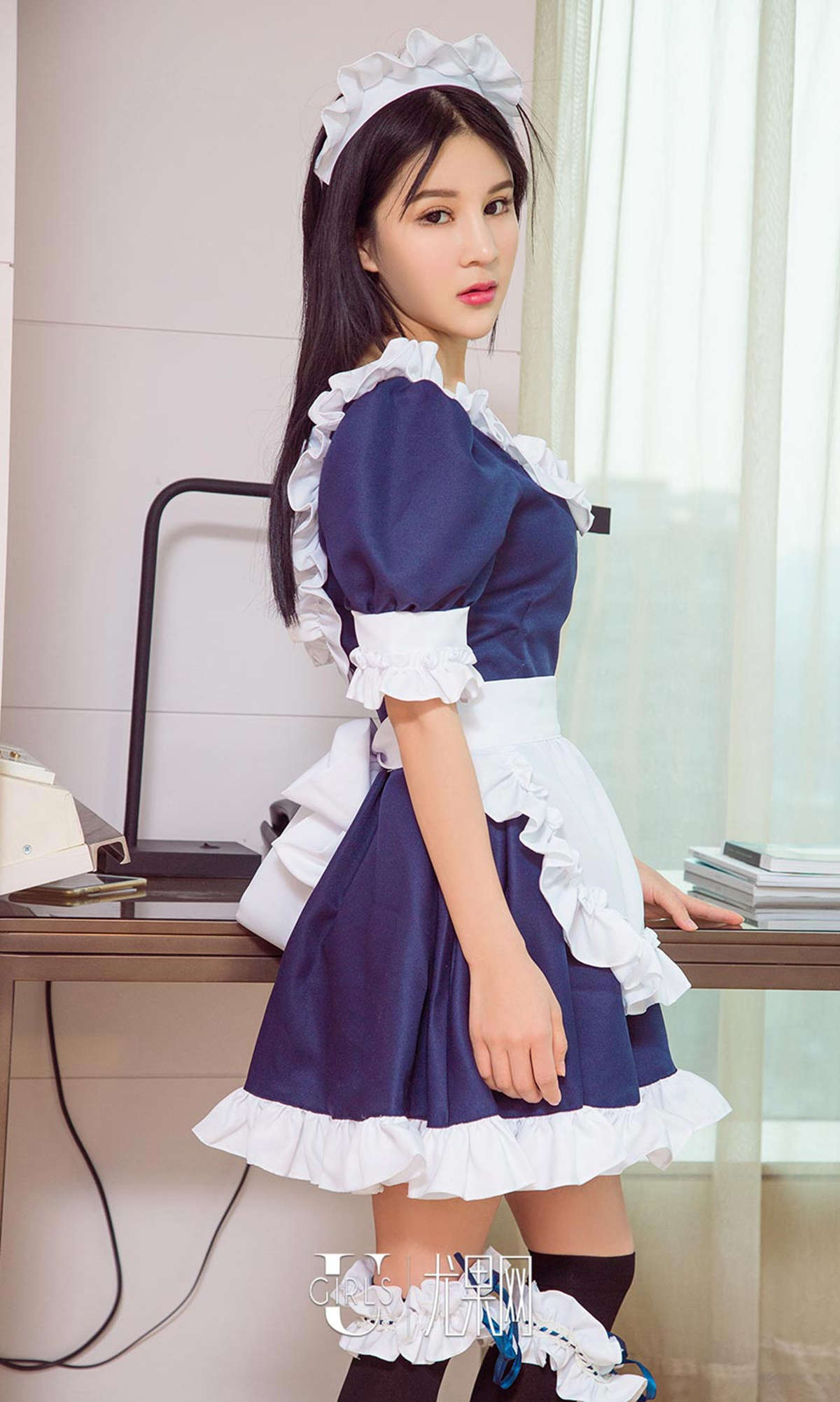 Ugirls爱尤物 NO.635 陈琪一女仆琪遇记-日更街拍