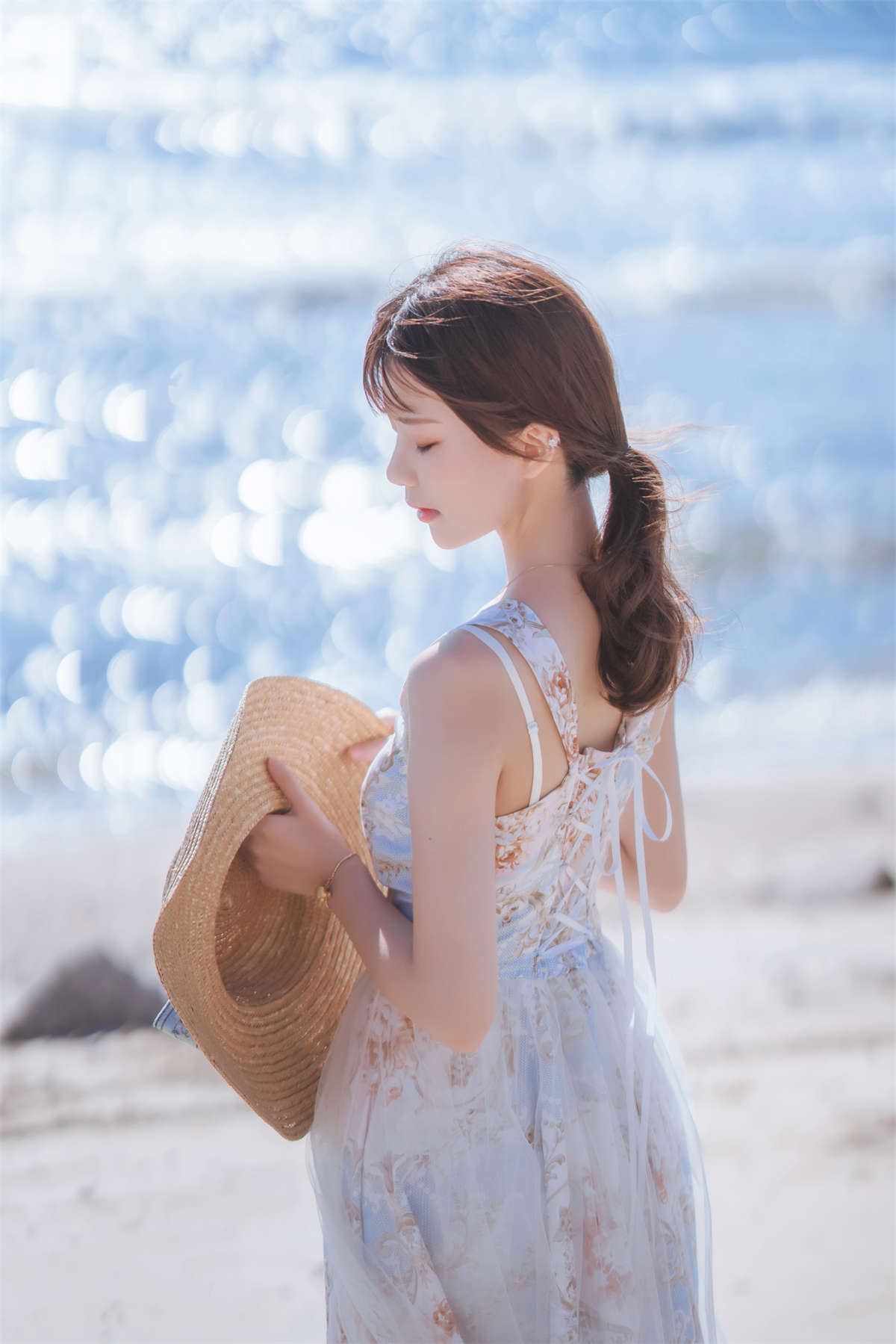 图片[2]-桜桃喵 – 发光的海-日更街拍