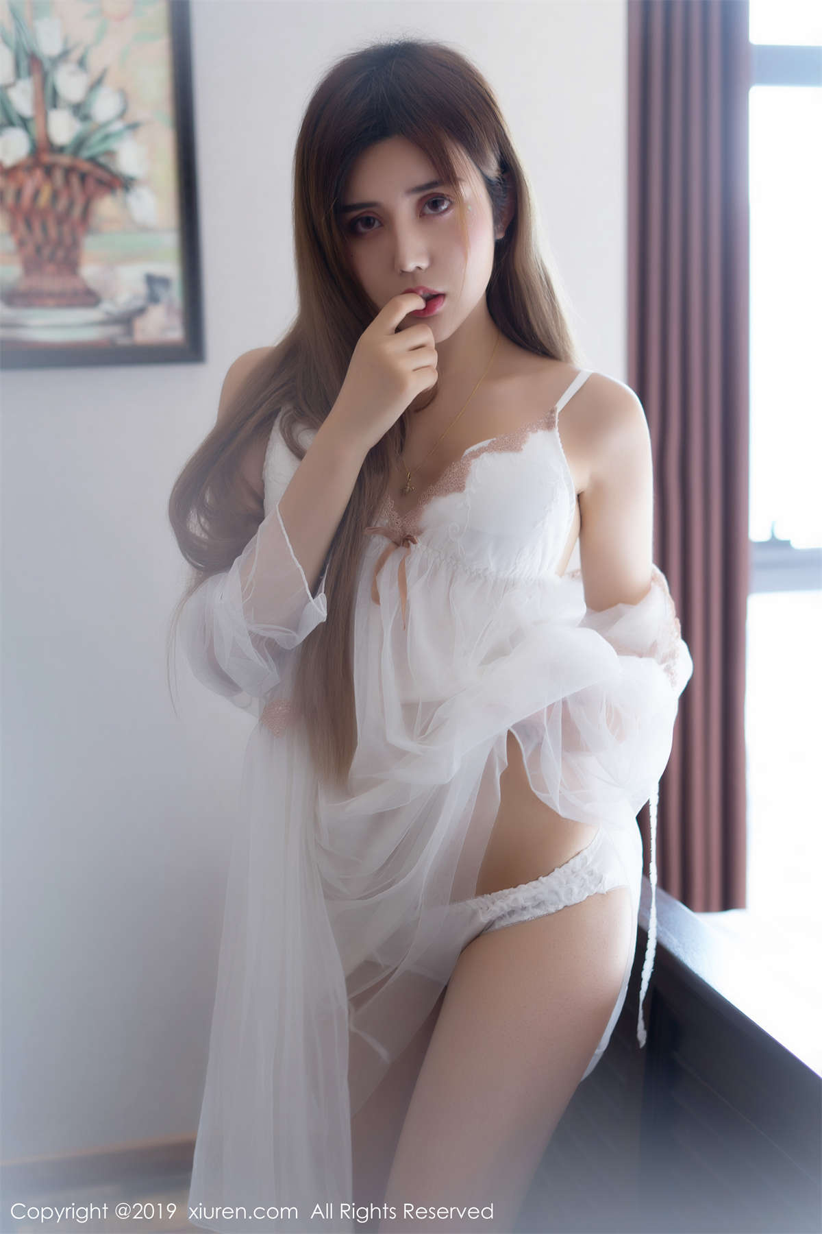 图片[2]-Xiuren秀人网 2019.08.19 NO.1627 Cris_卓娅祺-日更街拍