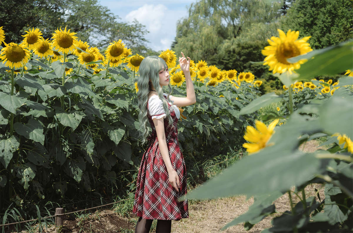 Ely_eee(ElyEE子) Kazami Yuuka  幽香花海-日更街拍