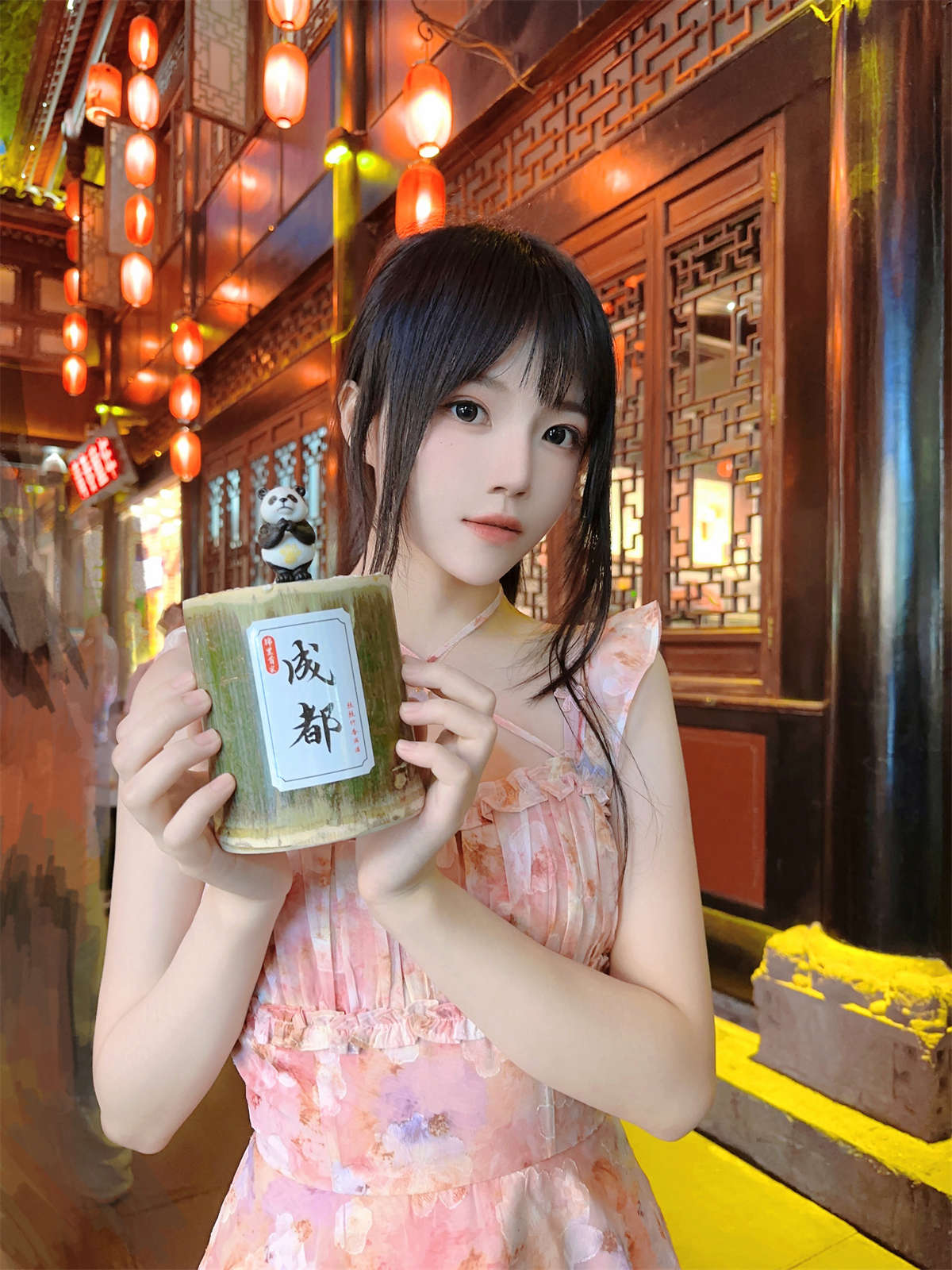 图片[2]-桜桃喵 – 花束自拍-日更街拍