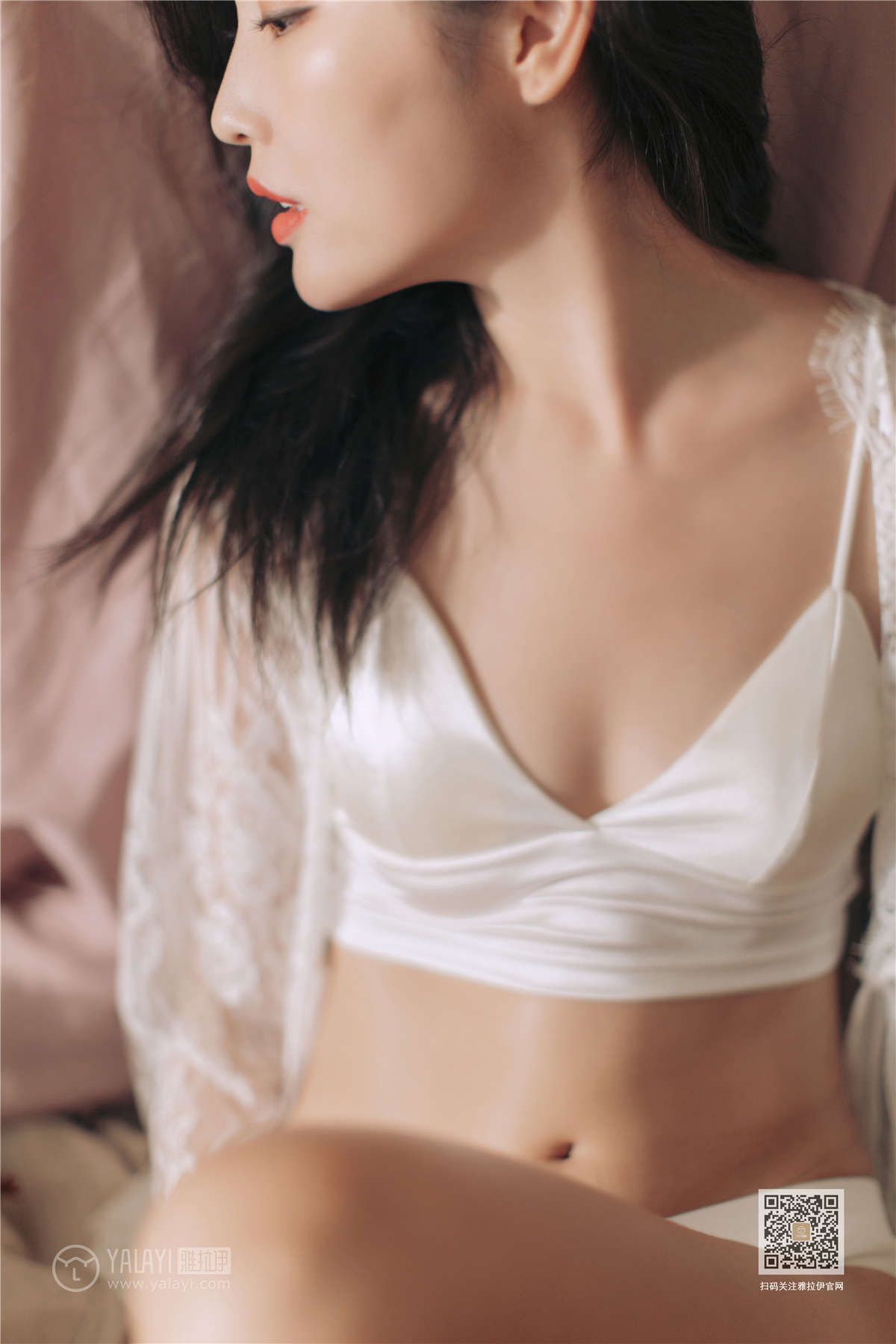 YALAYI雅拉伊 No.423 好想告诉你 仓儿-日更街拍