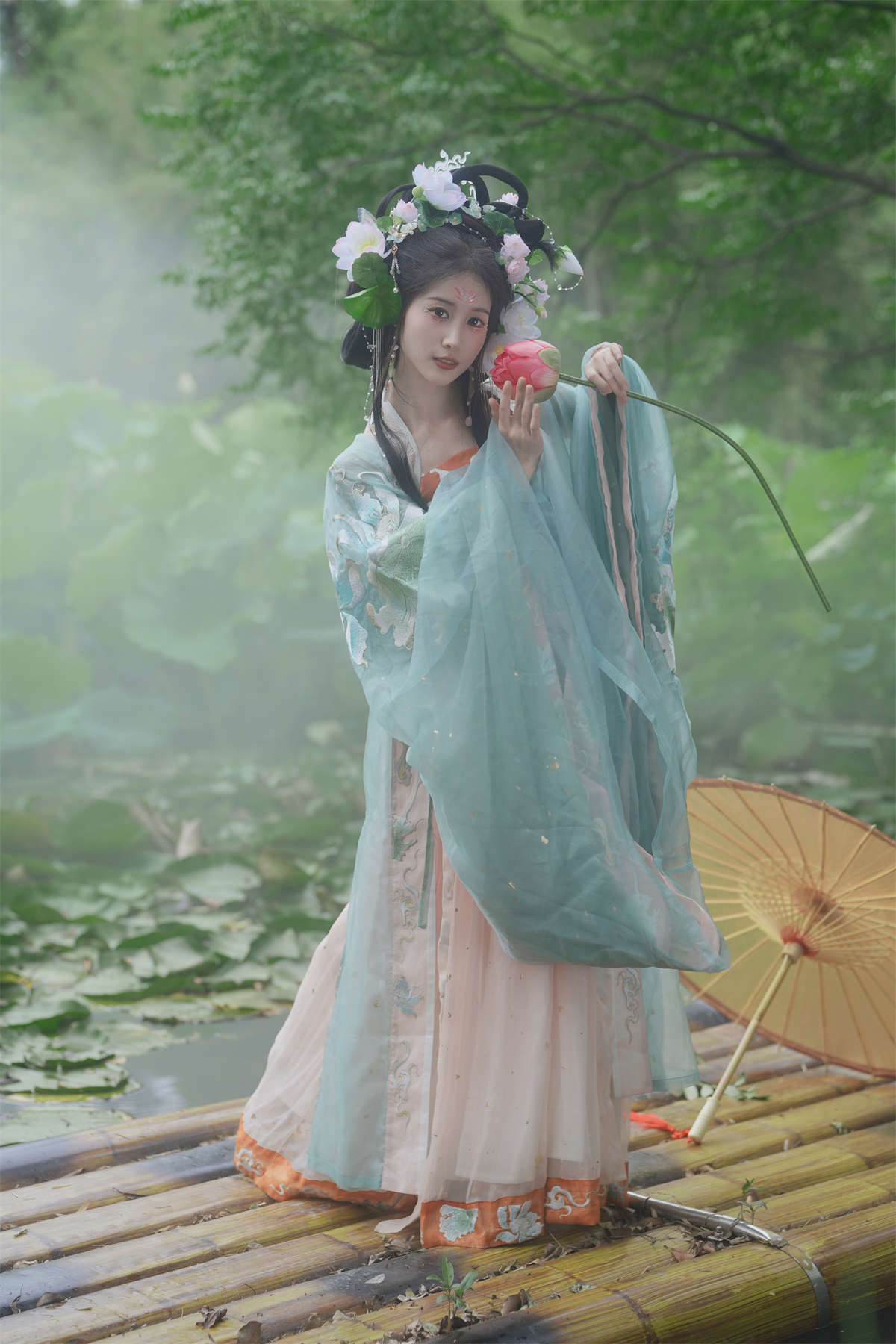 YITUYU艺图语 2023.08.04 十二花神之荷花花神 绵绵插图1